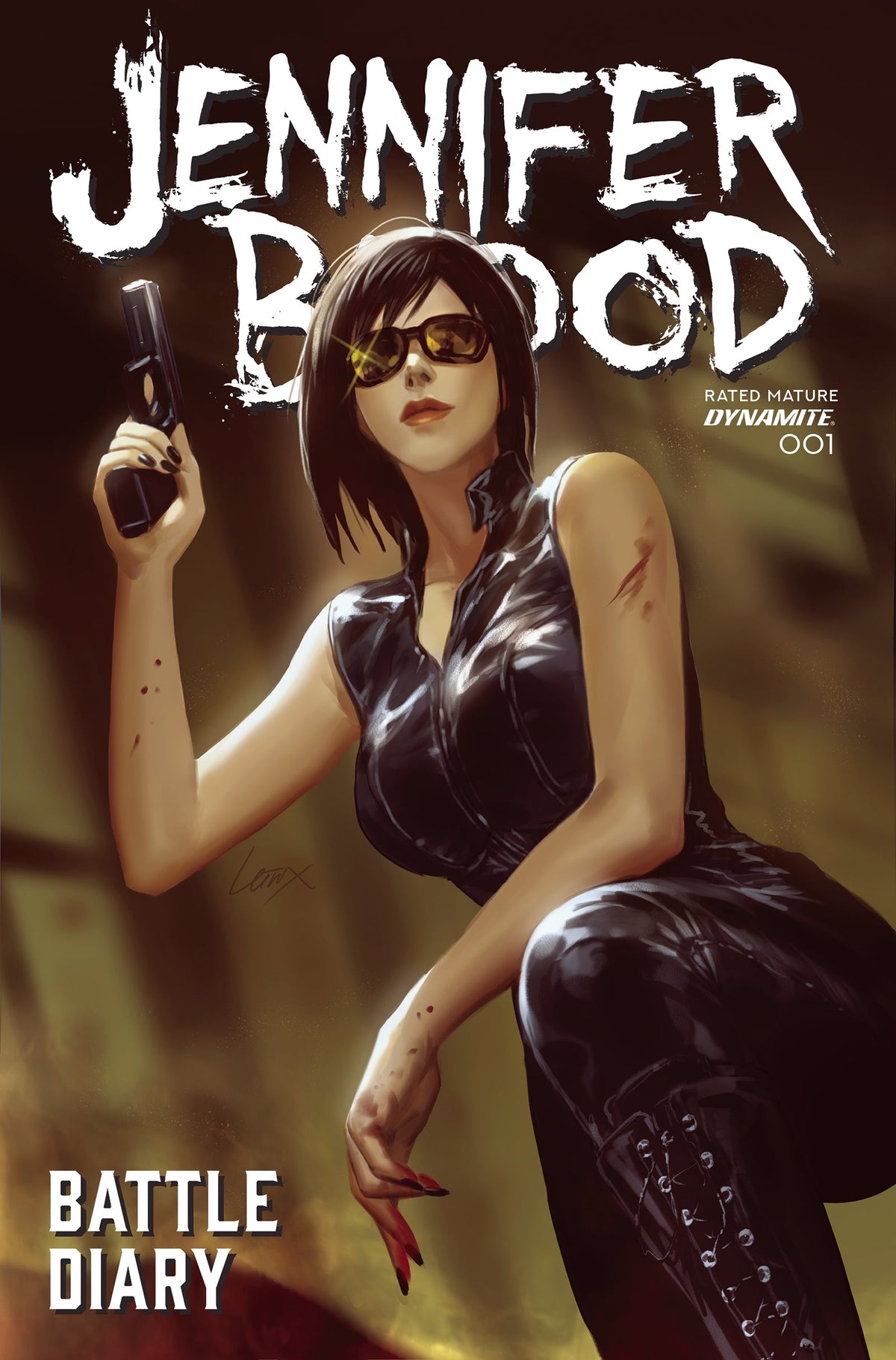 Jennifer Blood Battle Diary #1 B Leirix Li Variant (11/29/2023) Dynamite