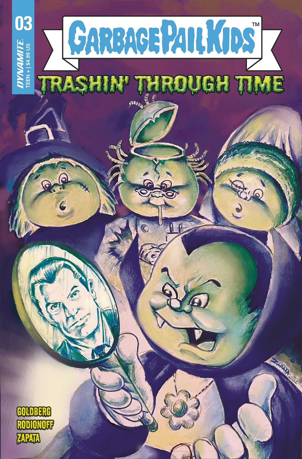 Garbage Pail Kids Through Time #3 B Jeff Zapata Variant (12/20/2023) Dynamite