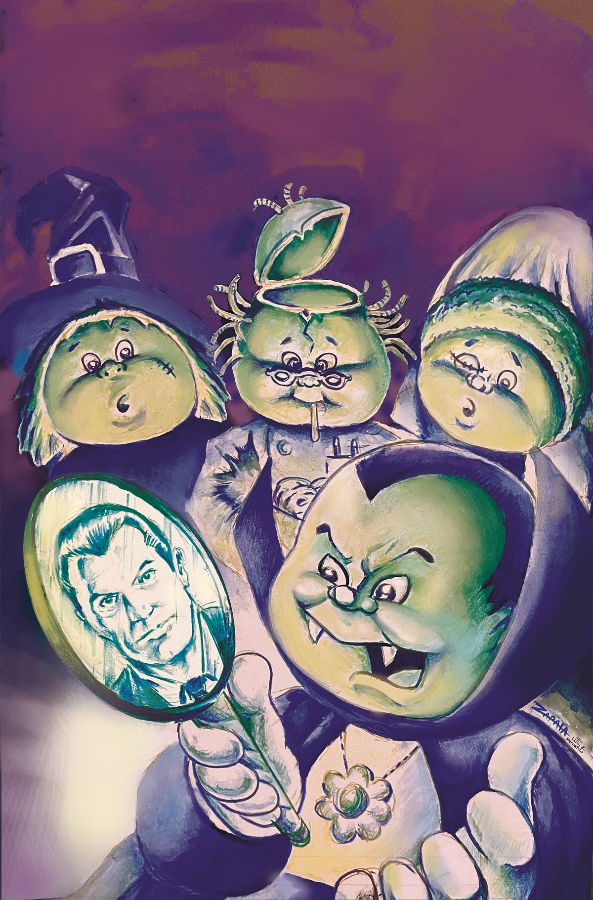 Garbage Pail Kids Through Time #3 H 1:15 Jeff Zapata Variant (12/20/2023) Dynamite