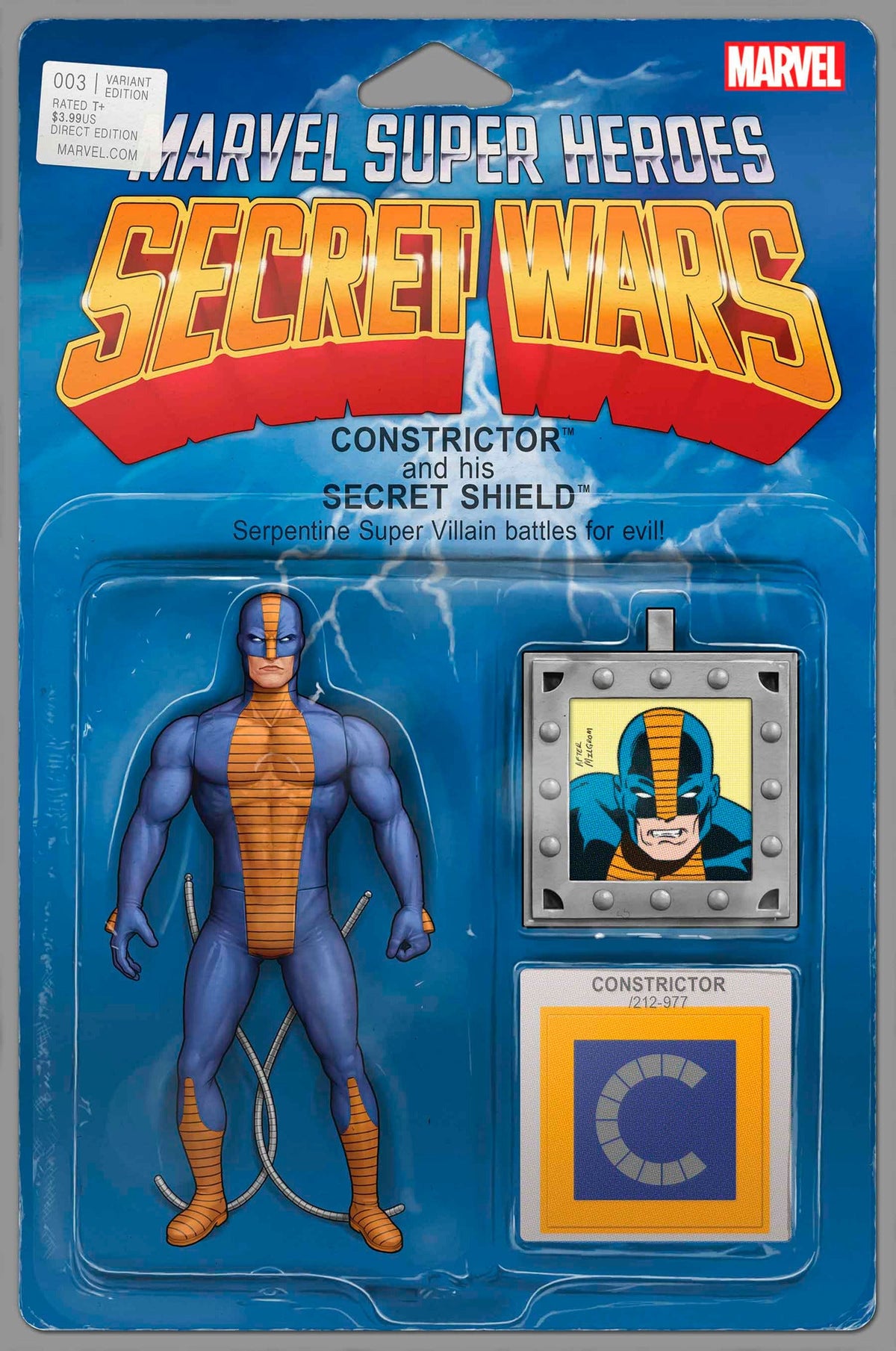 Marvel Super Heroes Secret Wars Battleworld #3 C John Tyler Christopher Action Figure Variant (01/31/2024) Marvel