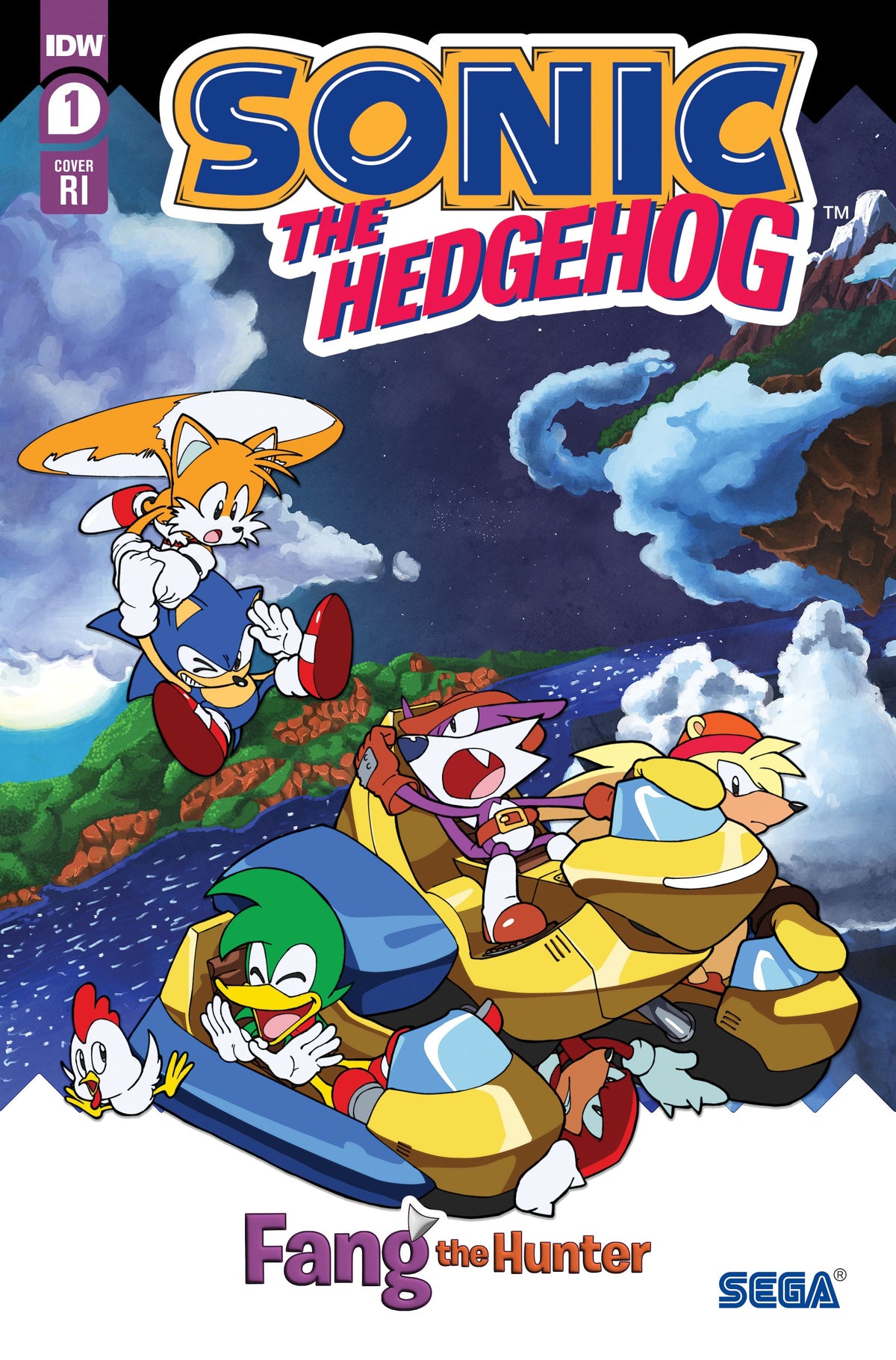 Sonic The Hedgehog Fang The Hunter #1 C 1:10 Fonseca Variant (01/17/2024) Idw