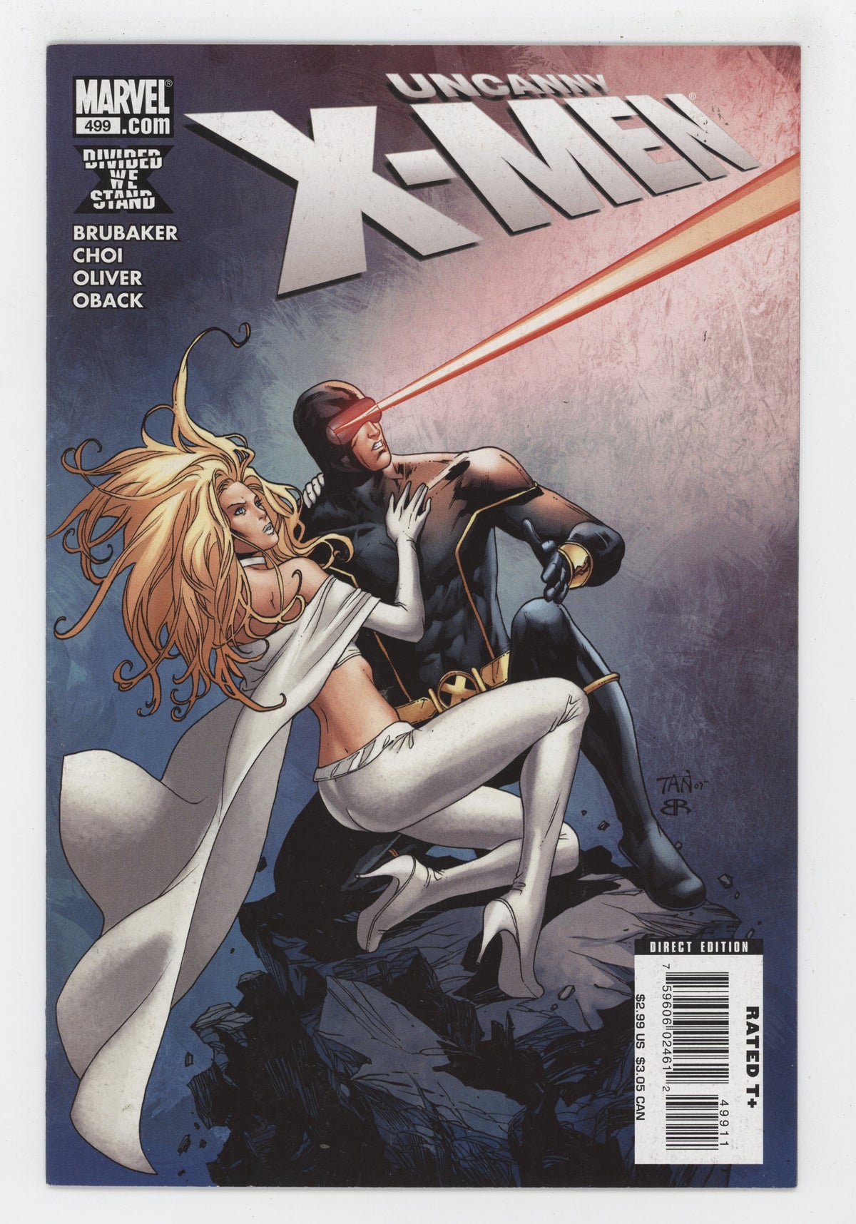 Uncanny X-Men 499 Marvel 2008 NM Billy Tan Cyclops Emma Frost