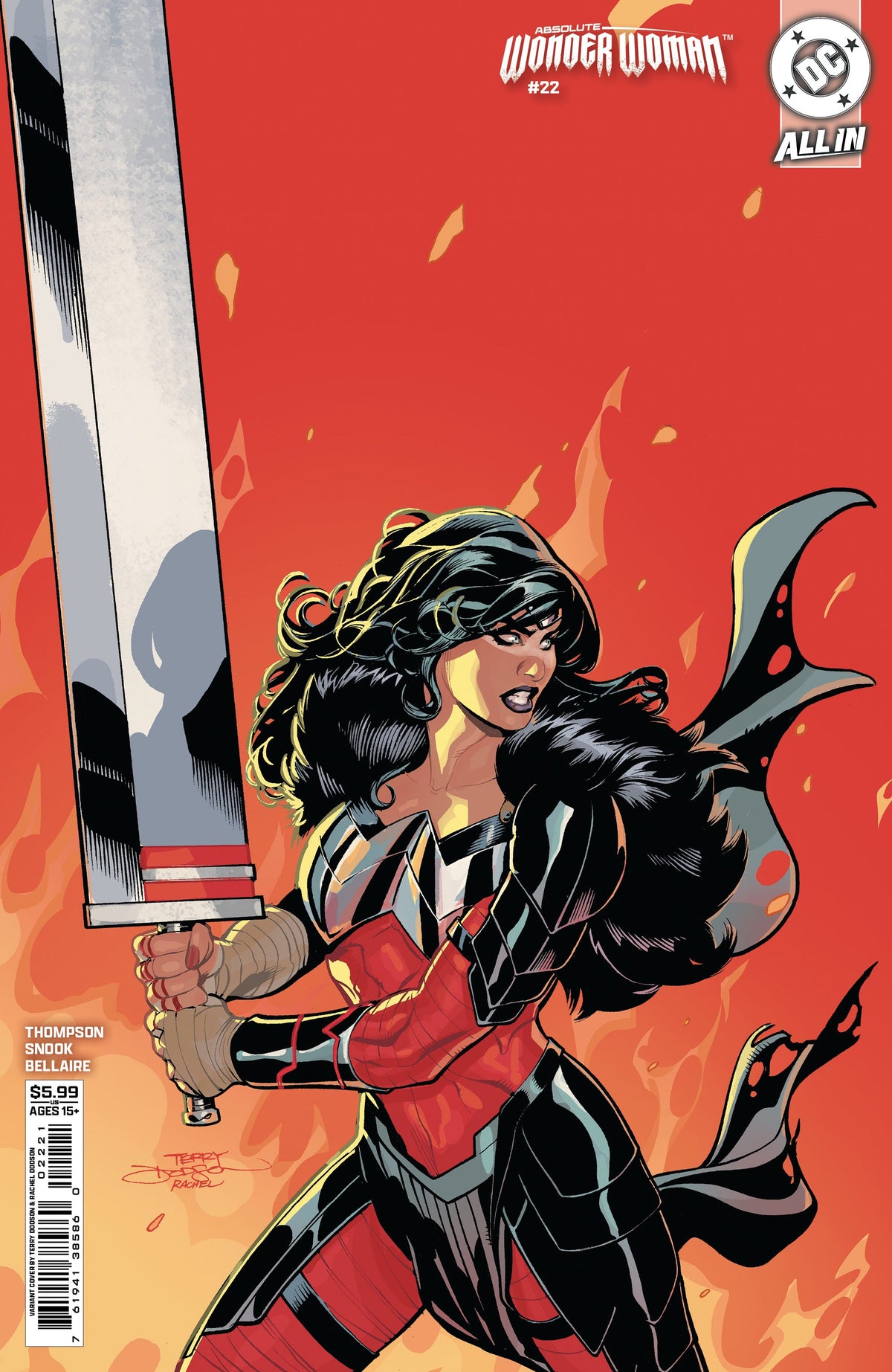 Absolute Wonder Woman #22 B Terry Dodson Variant (07/22/2026) Dc