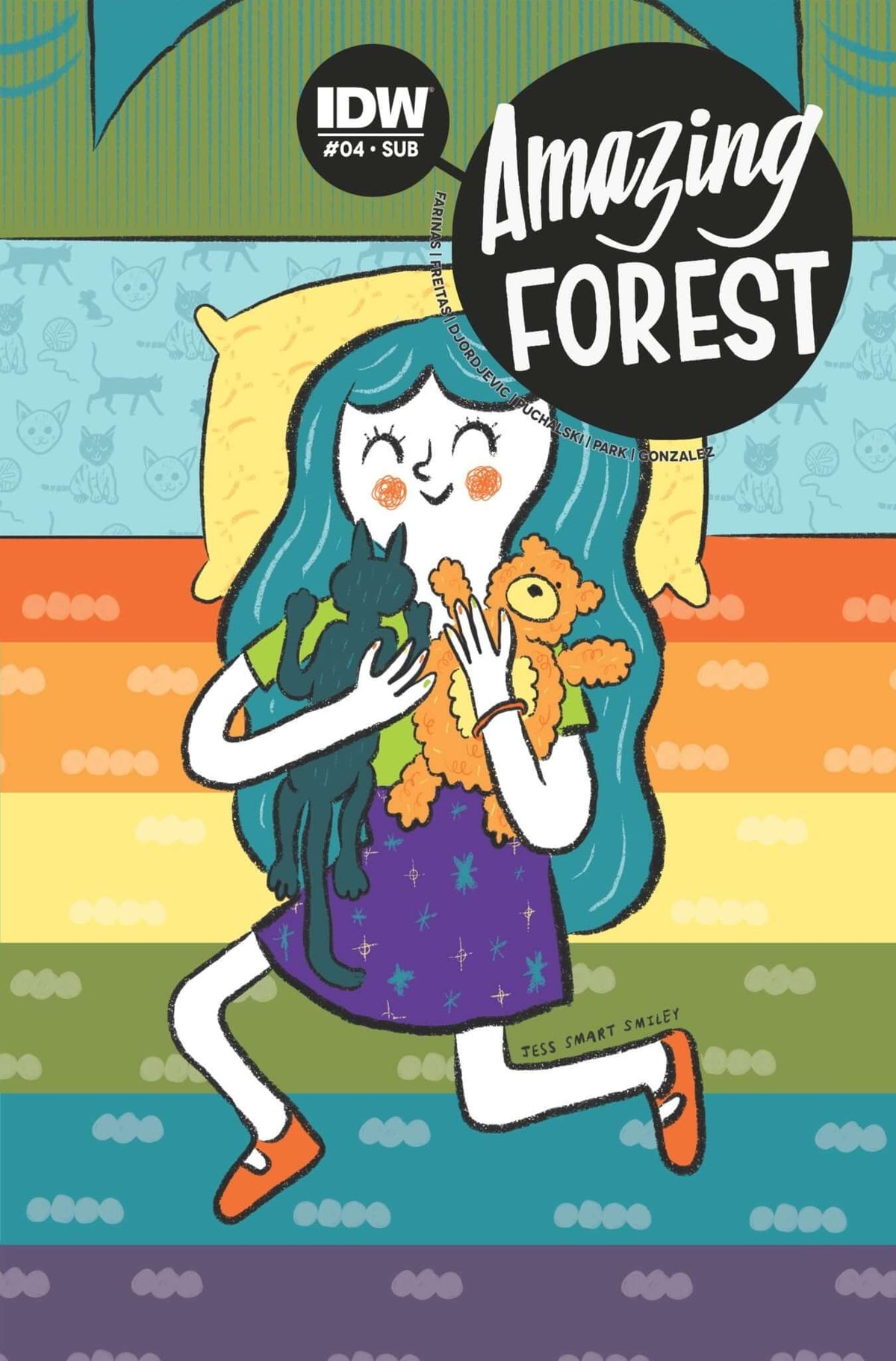 Amazing Forest 4 Sub IDW 2016