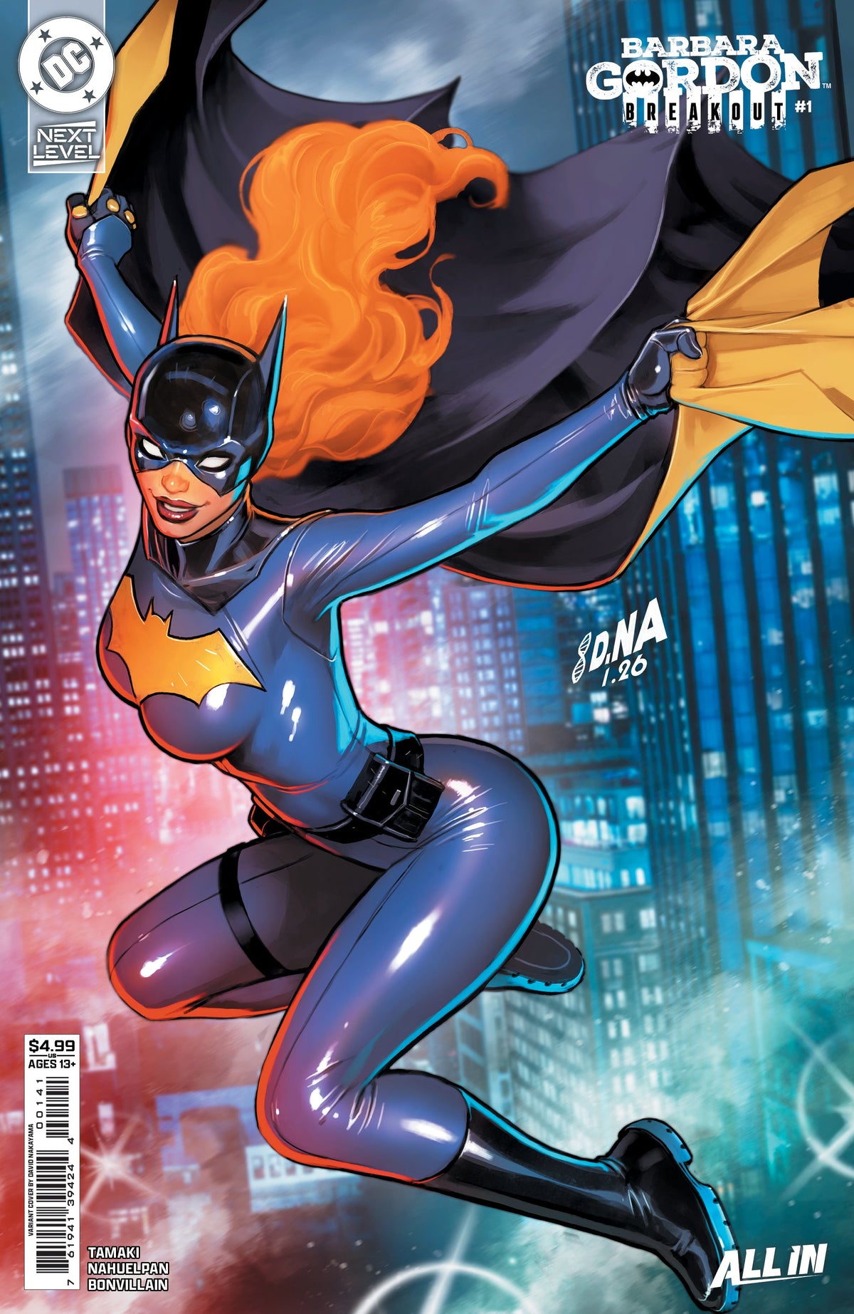 Barbara Gordon Breakout #1 C David Nakayama Variant (05/13/2026) Dc