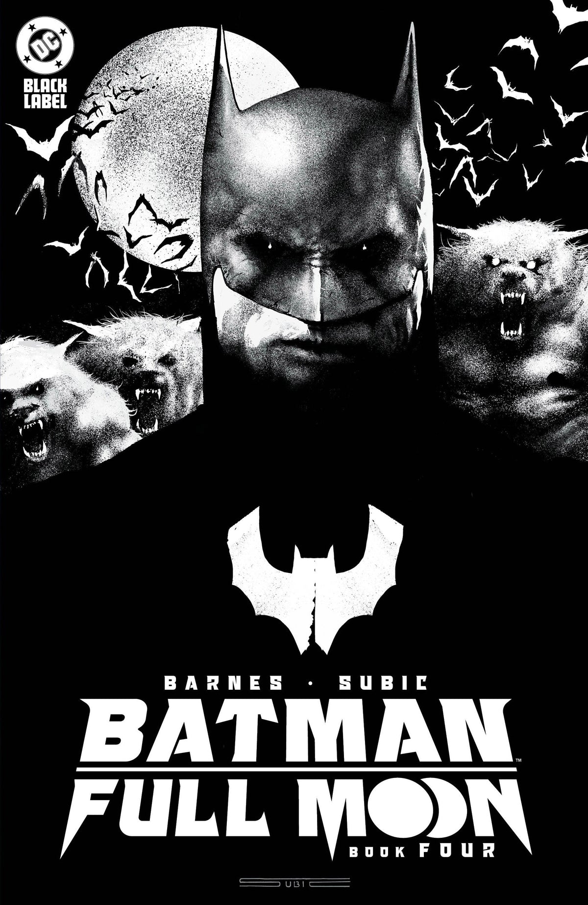 Batman Full Moon #4 (Of 4) A Stevan Subic Rodney Barnes Glow-In-The-Dark (03/05/2025) Dc