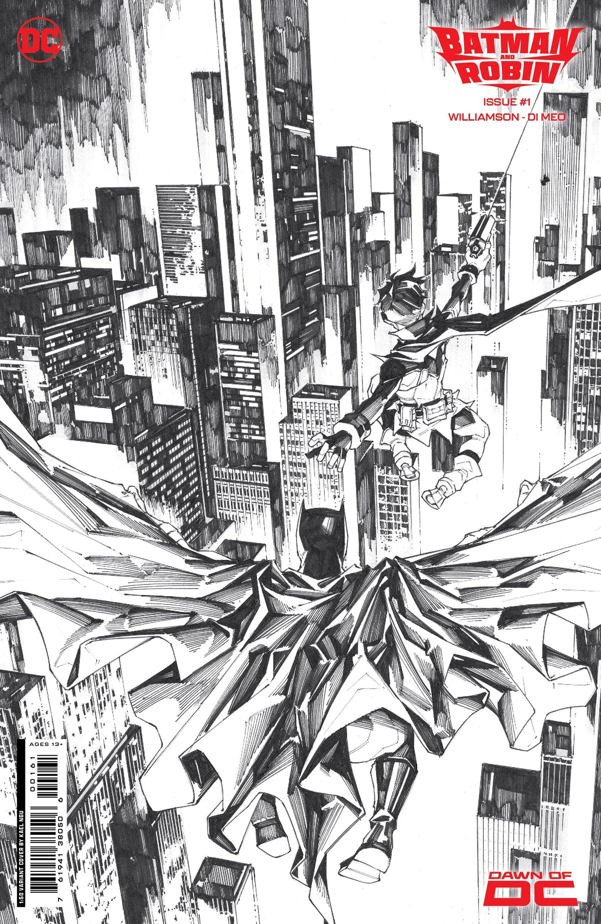 Batman And Robin #1 F 1:50 Kael Ngu Variant (09/12/2023) Dc