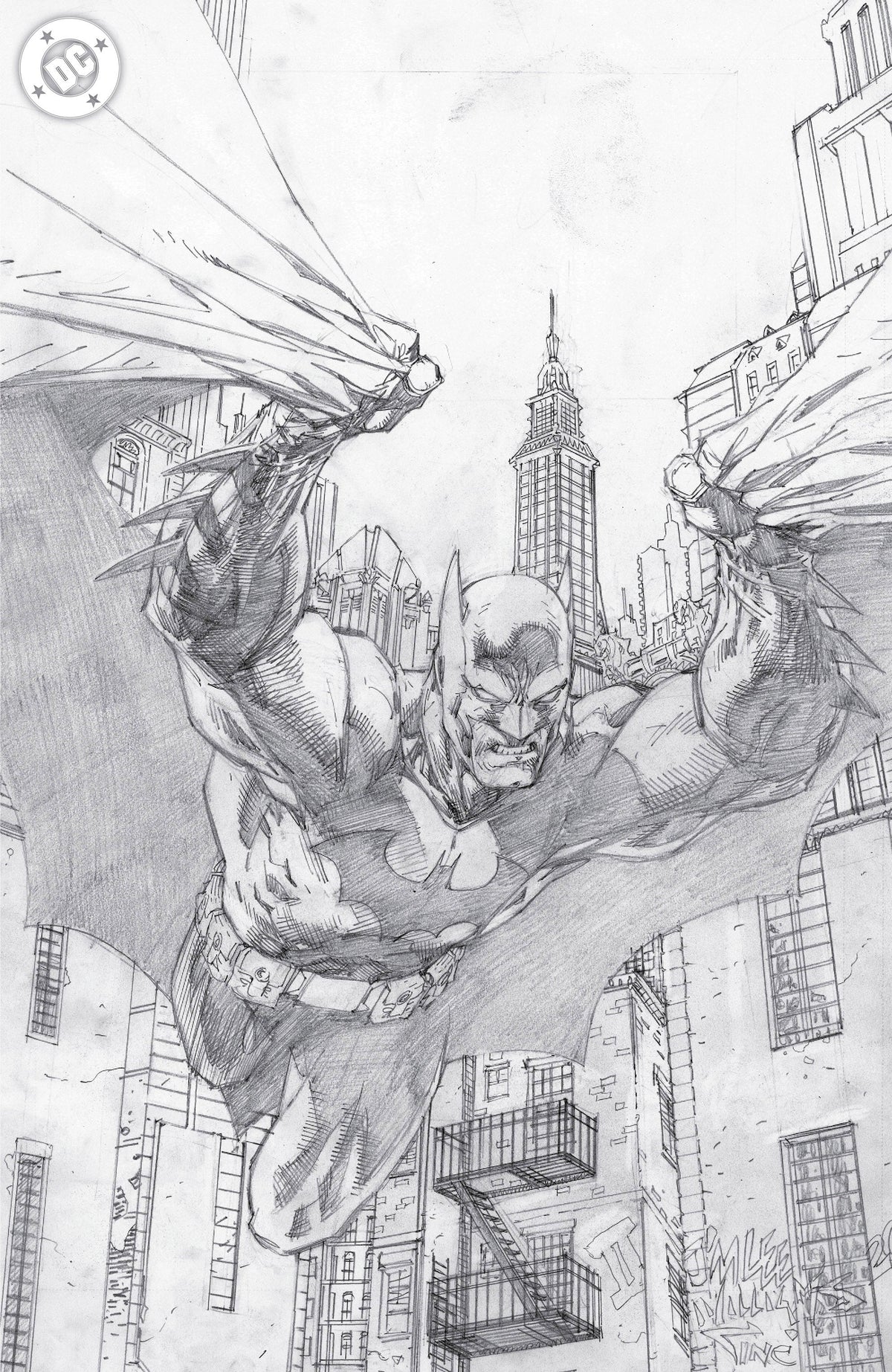 Batman #158 O 1:250 Jim Lee Pencils Virgin Variant (03/26/2025) Dc