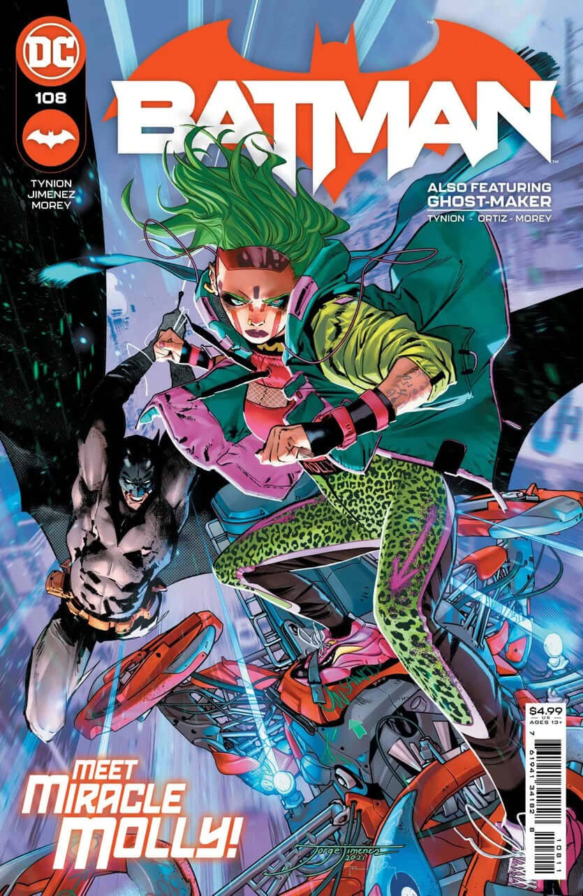 Batman #108 A Jorge Jimenez James Tynion IV Molly Miracle (05/04/2021) Dc