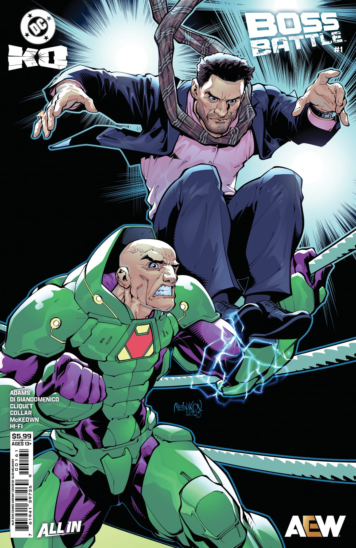 Dc K.O. Boss Battle #1 (One Shot) F Gleb Melnikov Variant (02/04/2026) Dc