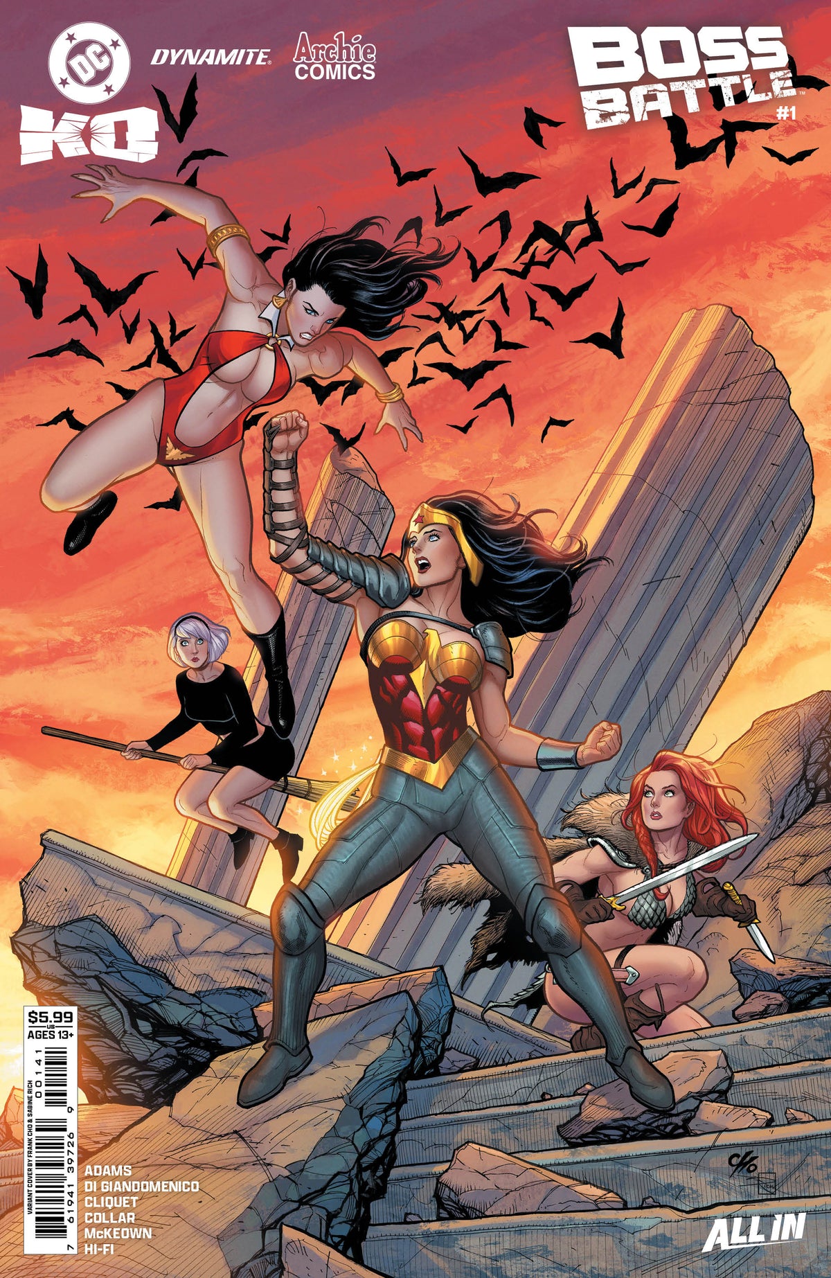 Dc K.O. Boss Battle #1 (One Shot) D Frank Cho Variant (02/04/2026) Dc