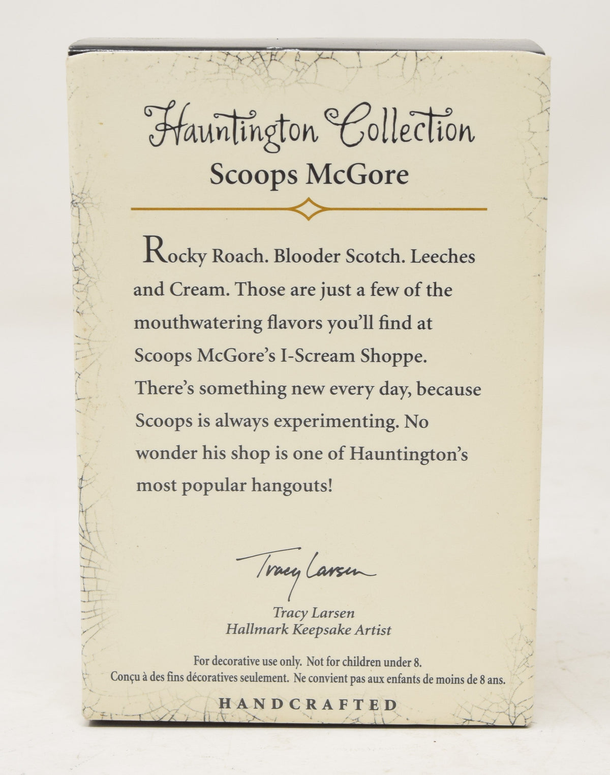 Hallmark Ornament Huntington Collection Scoops McGore Halloween Christmas 2005 NIB