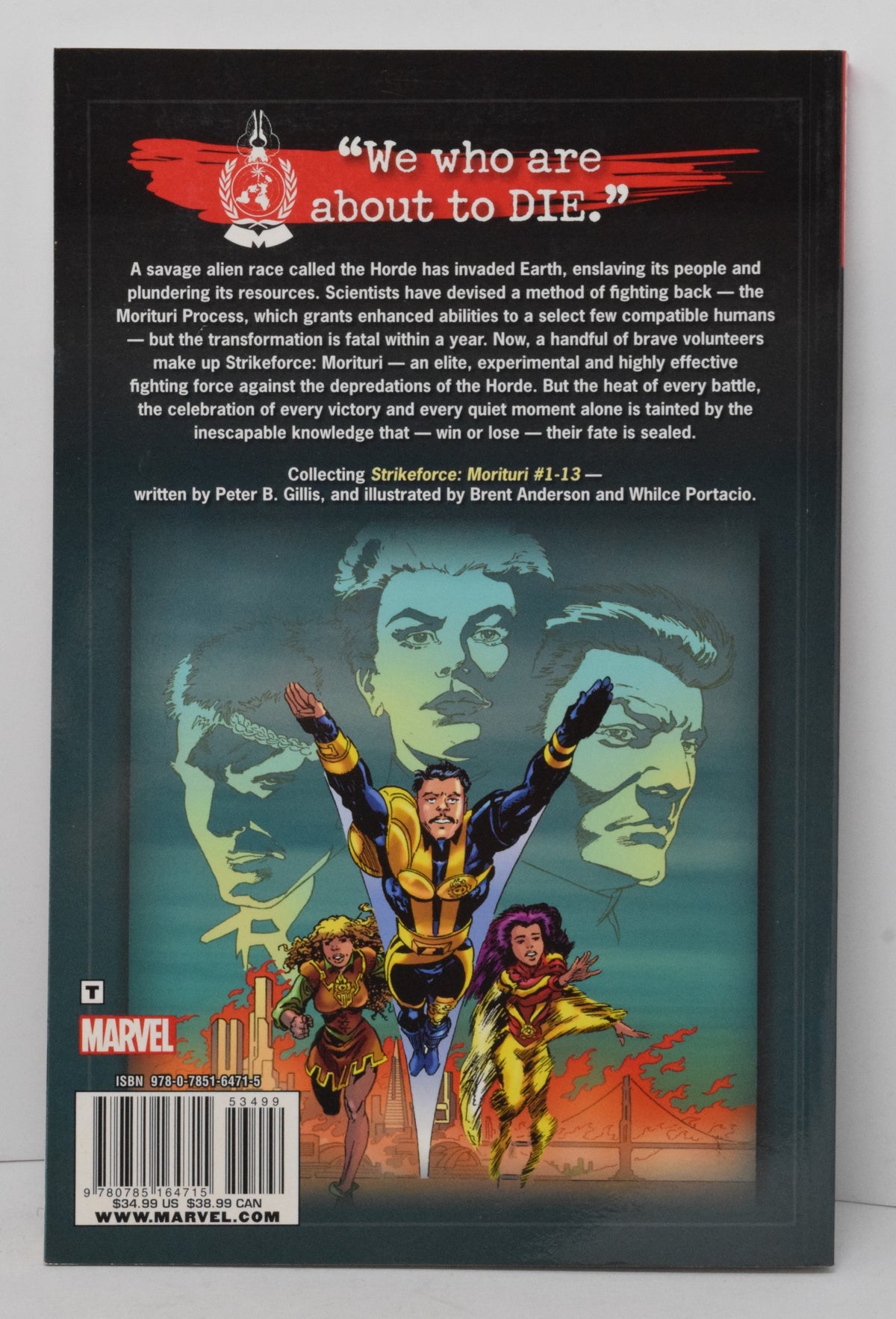 Strikeforce Morituri Vol 1 TP Marvel 2012 NM- 9.2 1 - 13
