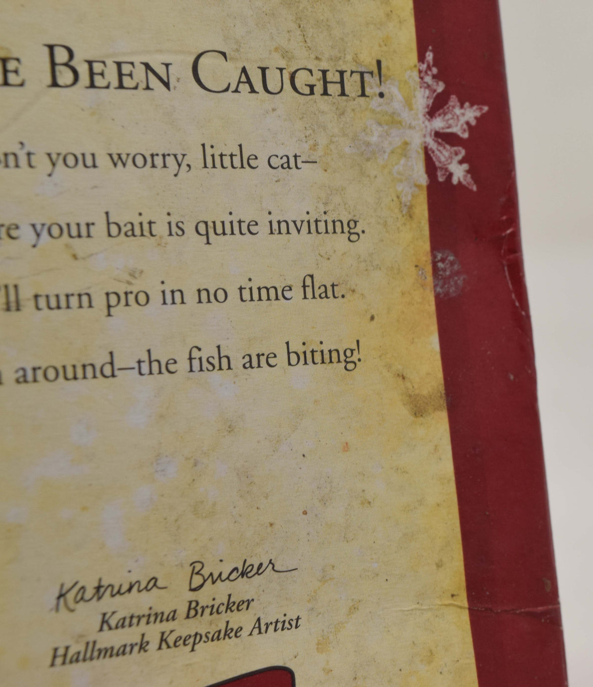 Hallmark Keepsake Ornament You’ve Been Caught Fishing Christmas Tree 2005 NIB