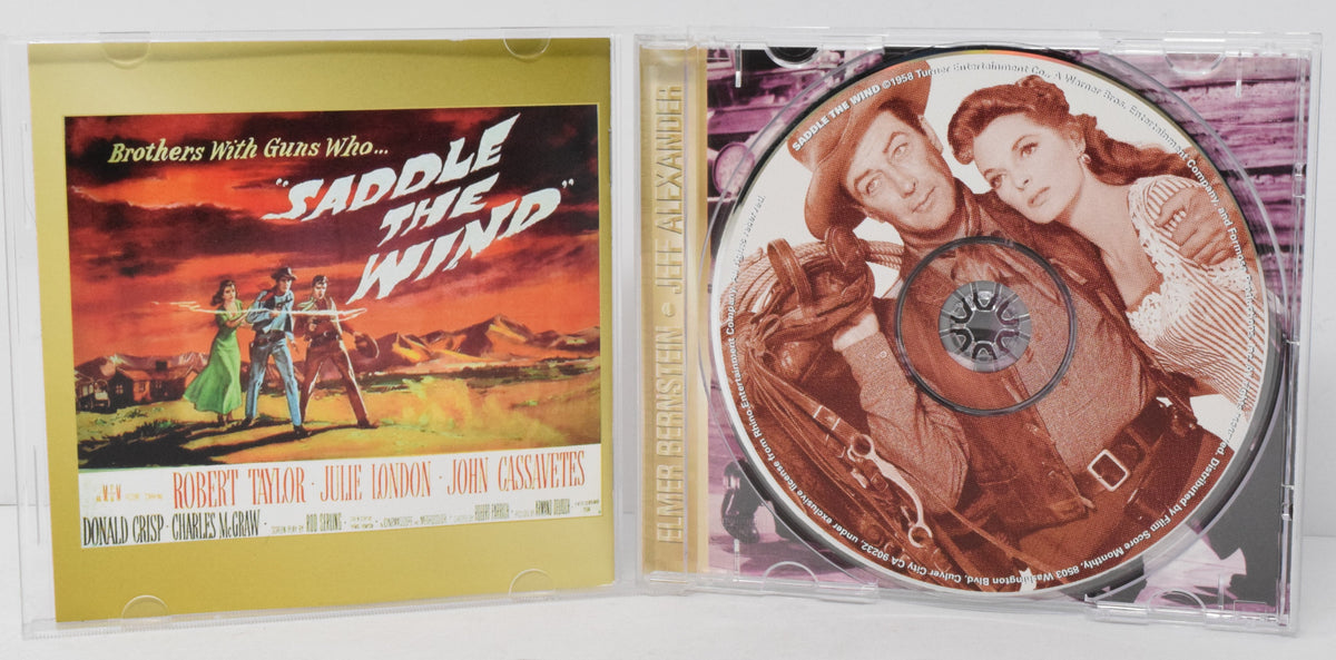 Saddle The Wind Soundtrack CD Elmer Bernstein TCM Golden Age LTD 3000
