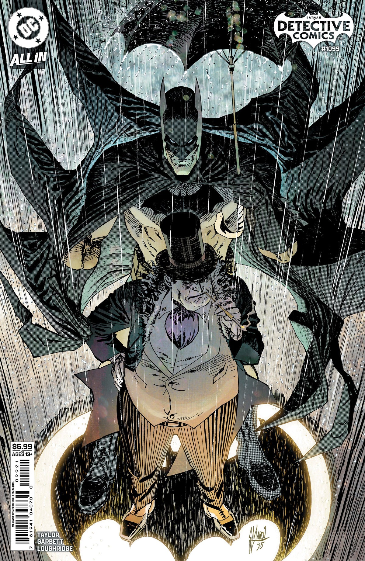 Batman Detective Comics #1099 B Guillem March Variant (07/16/2025) Dc