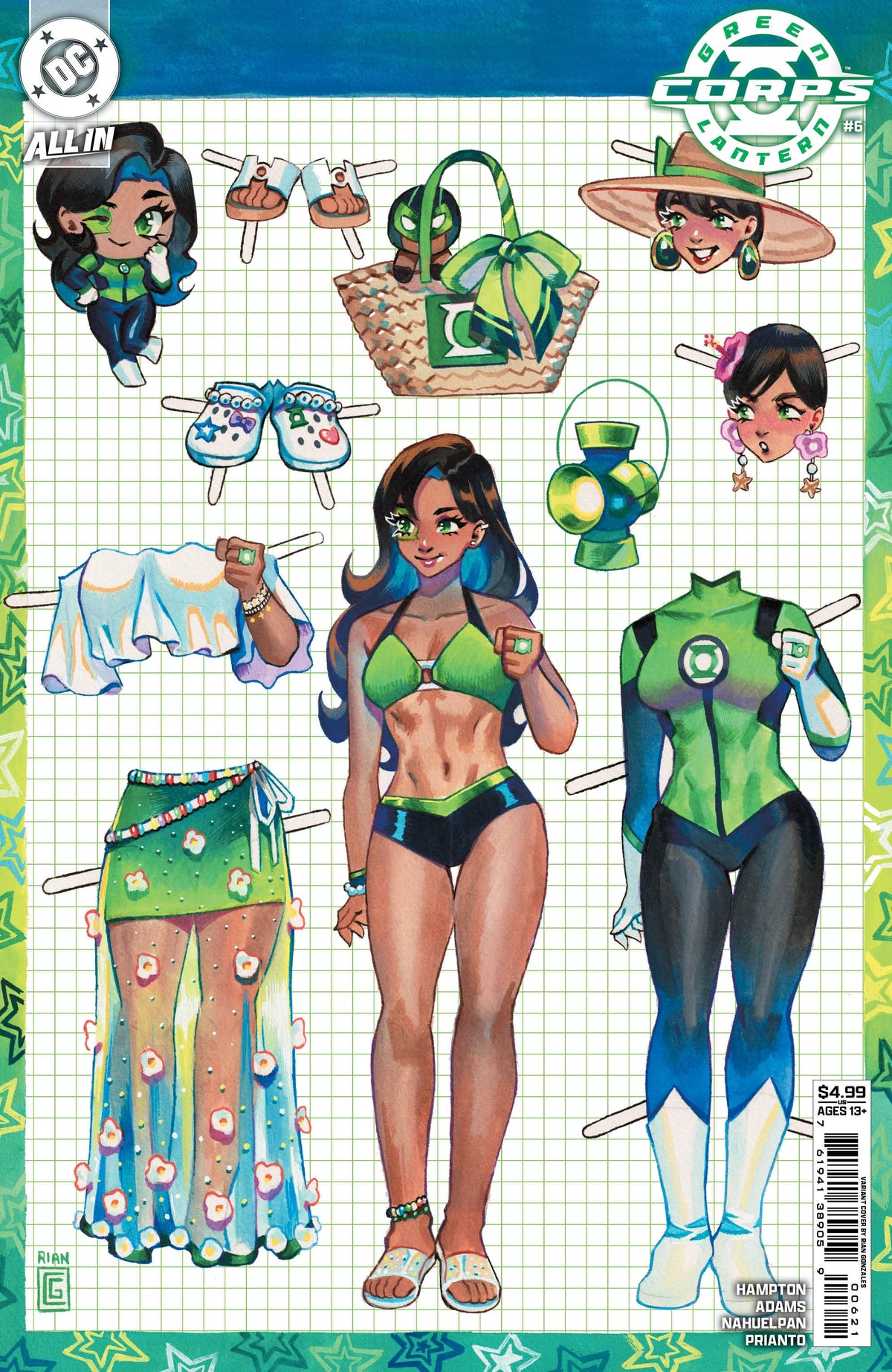 Green Lantern Corps #6 C Rian Gonzales Variant (07/09/2025) Dc