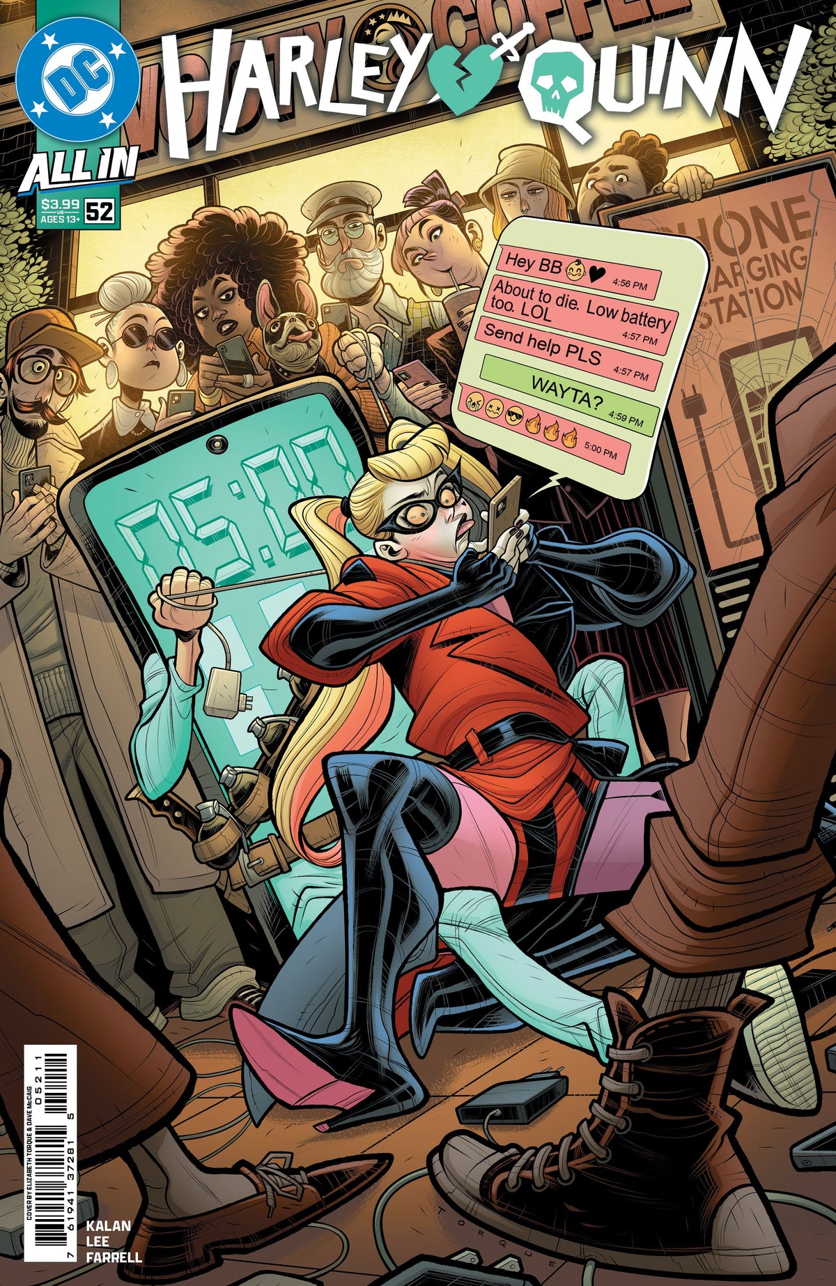 Harley Quinn #52 A Elizabeth Torque Elliott Kalan (06/25/2025) Dc
