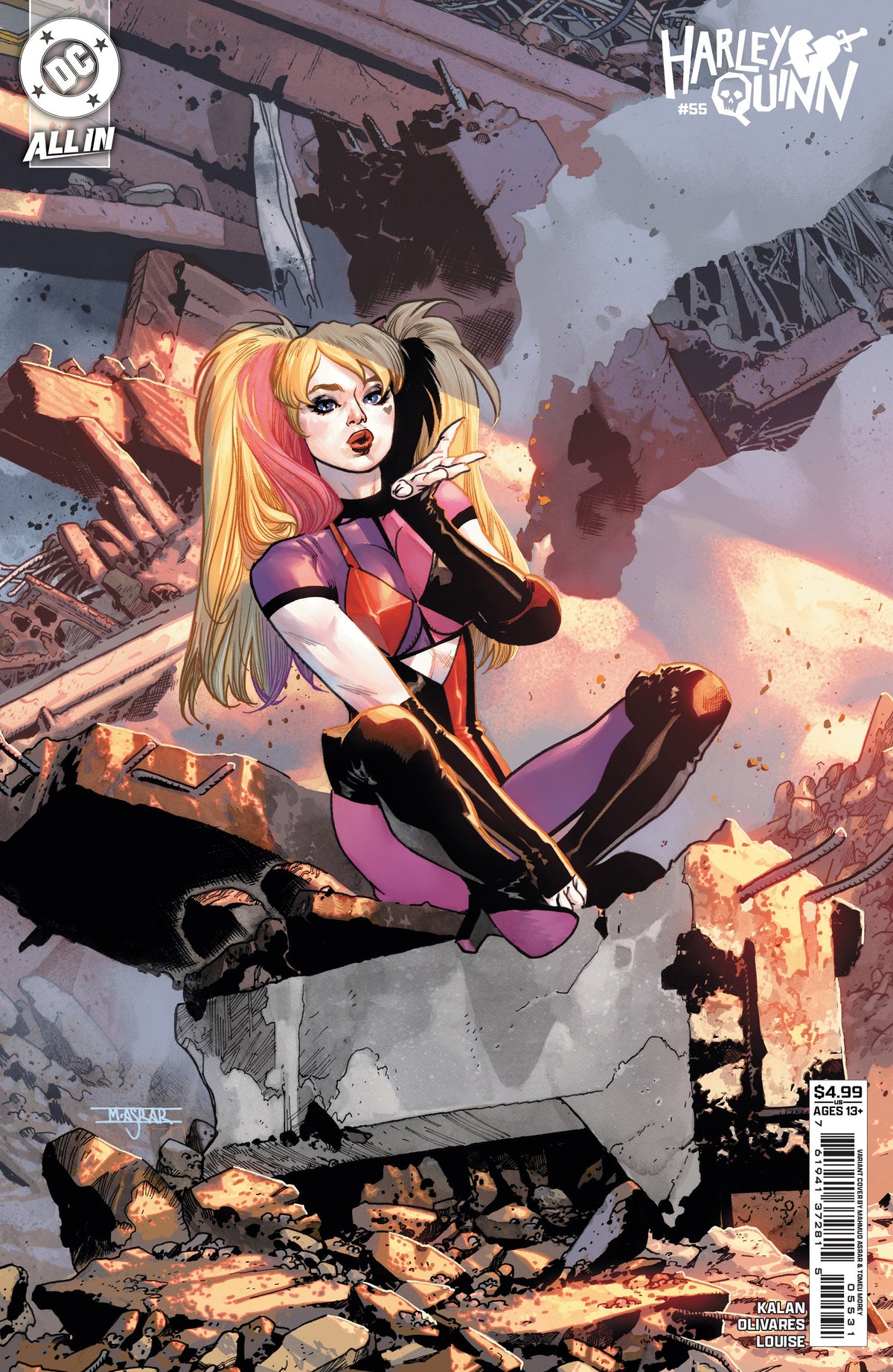 Harley Quinn #55 C Mahmud Asrar Variant (10/22/2025) Dc