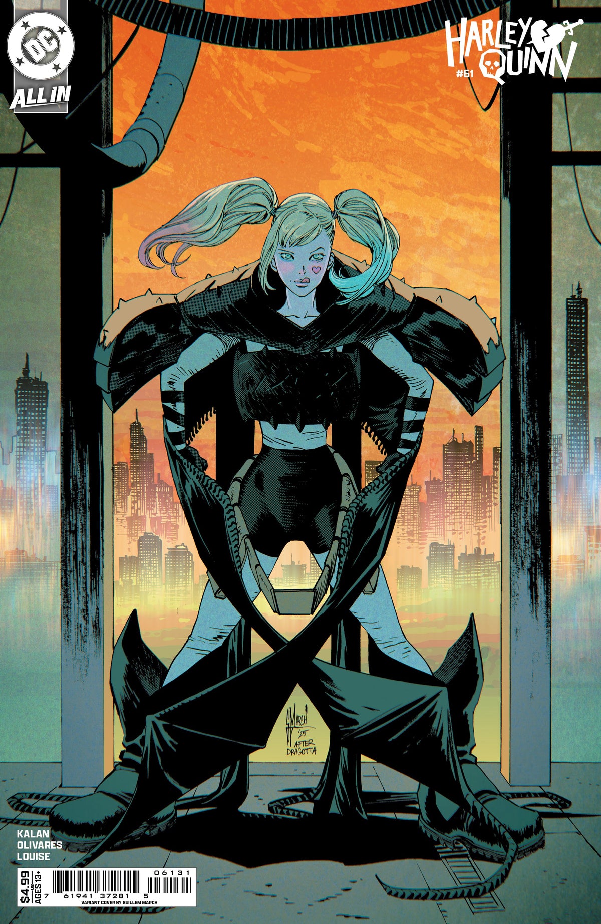 Harley Quinn #61 C Guillem March Variant (04/22/2026) Dc