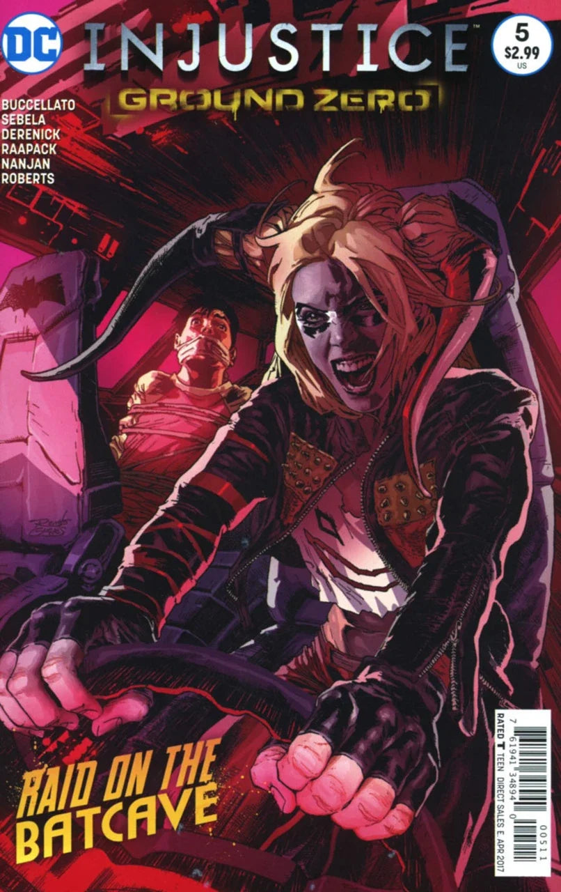 Injustice Ground Zero #5 DC 2017 NM- 9.2 Renato Guedes Harley Quinn
