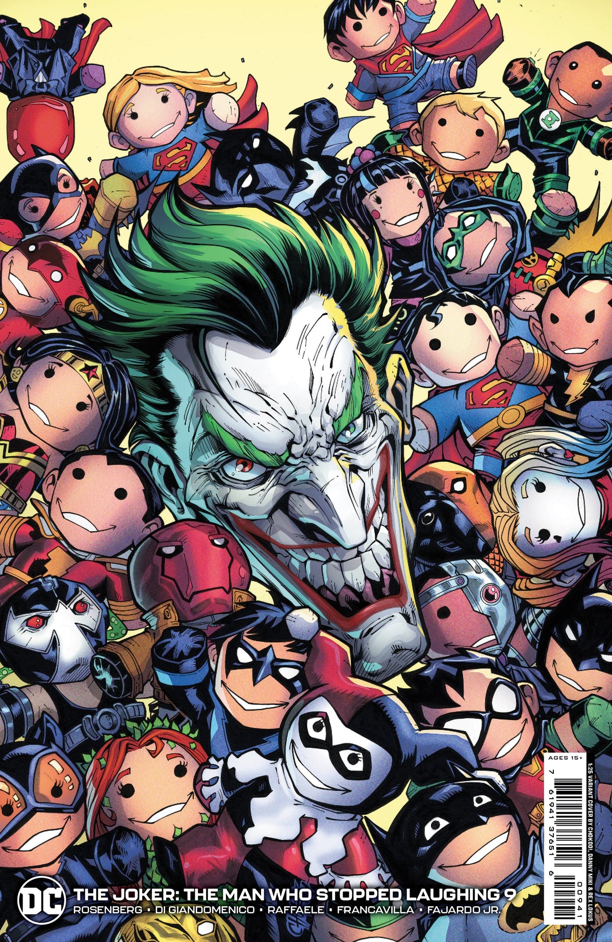 Joker The Man Who Stopped Laughing #9 D 1:25 Chokoo Variant (06/06/2023) Dc