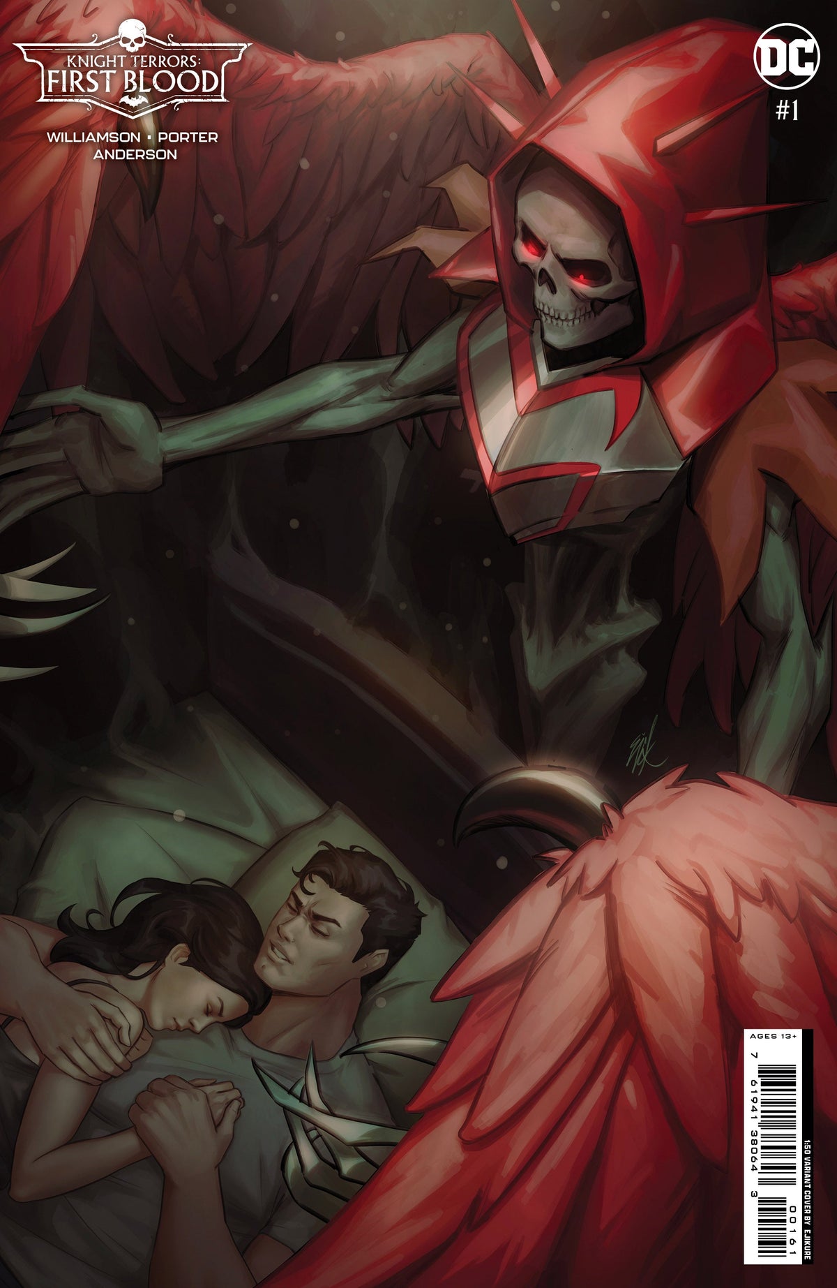 Knight Terrors First Blood #1 (One Shot) G 1:50 Ejikure Card Stock Variant (07/04/2023) Dc