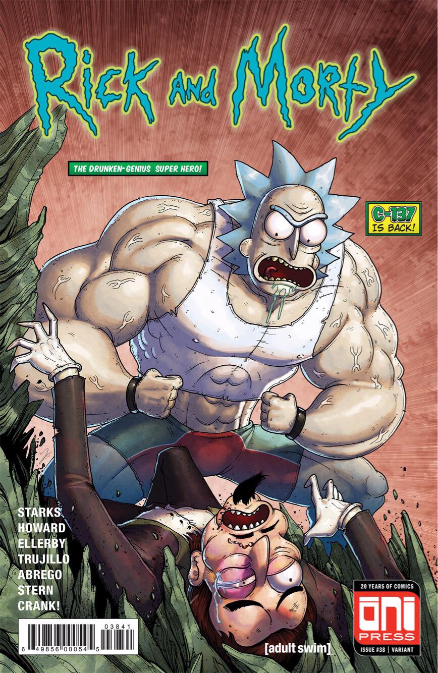Rick And Morty 38 Oni Mike Vasquez Variant Amazing Spider-Man 316 Homage Venom (06/06/2018)