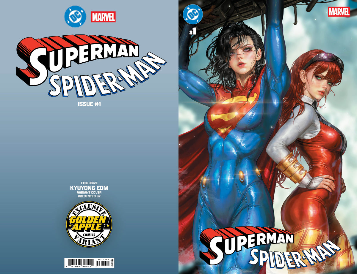 Dc Marvel Superman Spider-Man #1 (One Shot) Kyuyong Eom Trade Variant (03/25/2026) Dc CGC 9.8