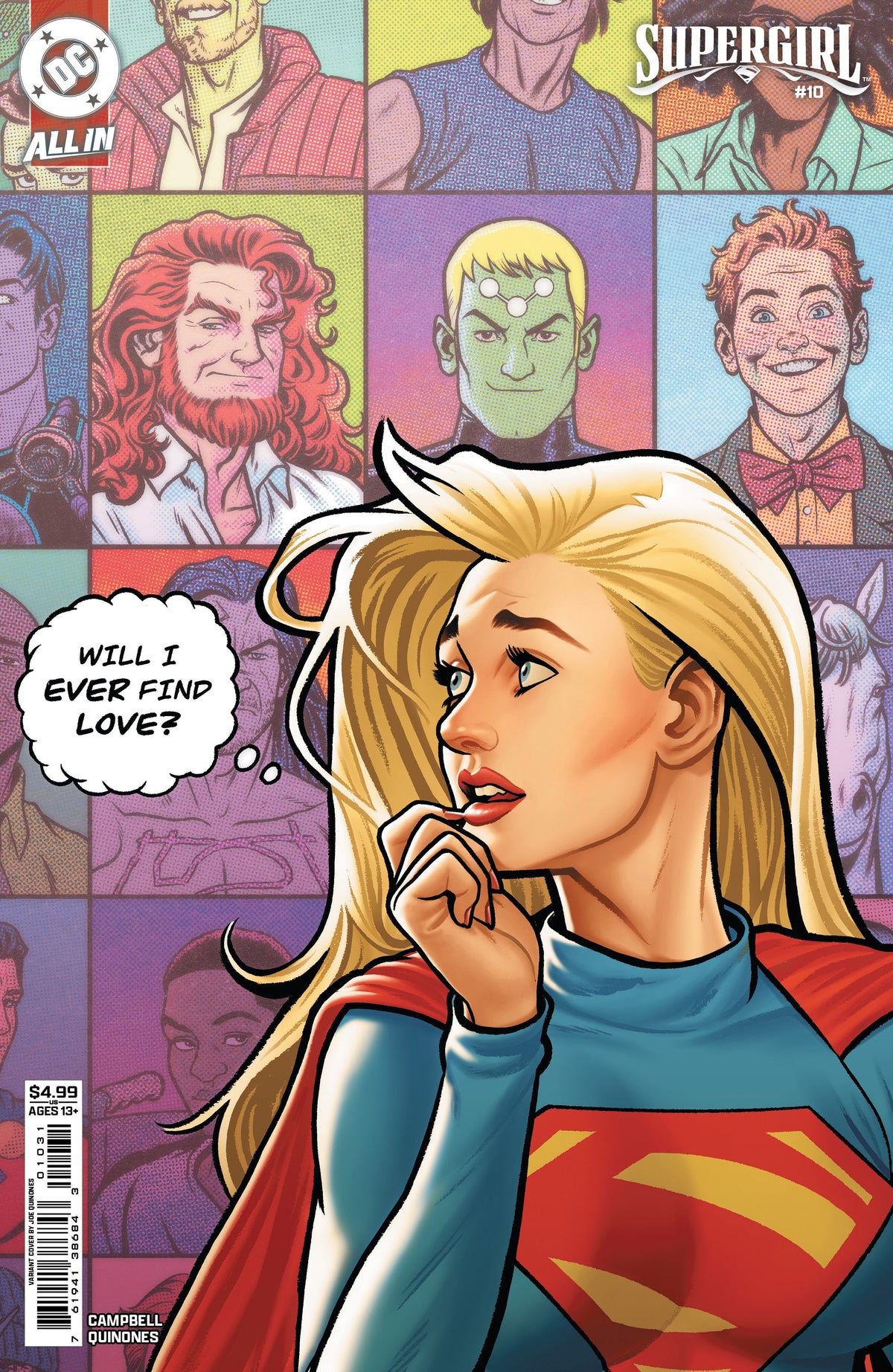 Supergirl #10 C Joe Quinones Variant (02/11/2026) Dc