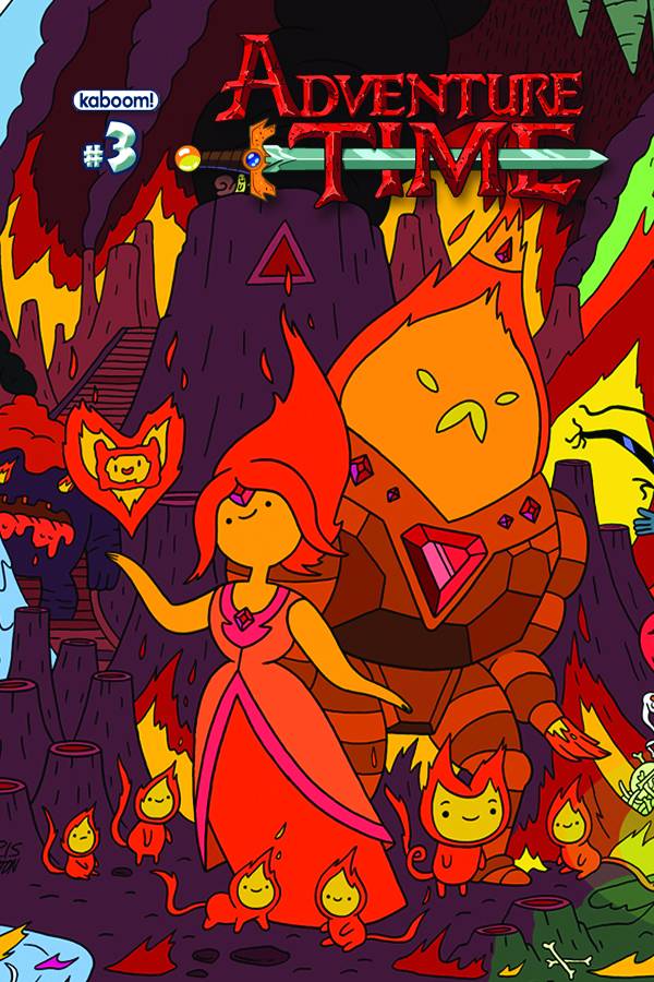 Adventure Time #3 Boom 2013 2nd Print Chris Houghton Connecting Variant