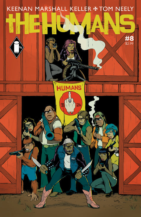 Humans #8 Image 2015 NM+ 9.6 Tom Neely Keenan Marshal Keller
