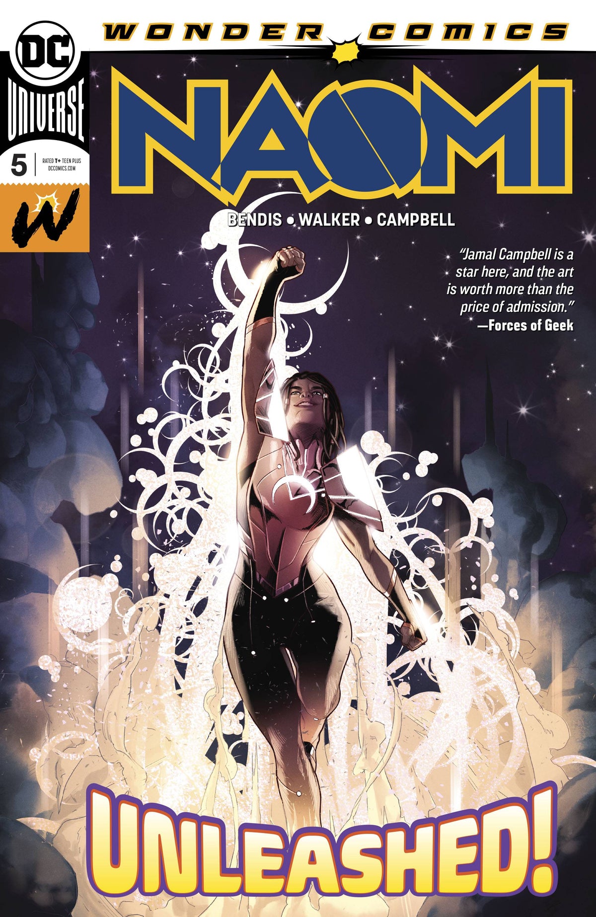 NAOMI #5 A DC 2019 NM- 9.2 Jamal Campbell