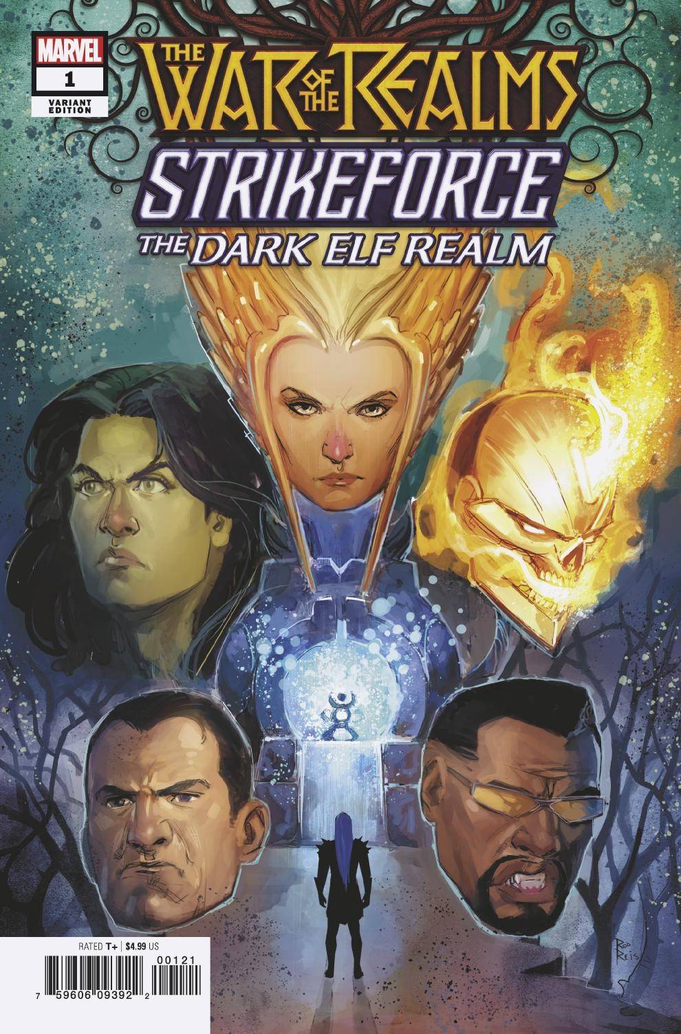 WAR OF REALMS STRIKEFORCE DARK ELF REALM #1 B Rod REIS Variant (05/01/2019) MARVEL