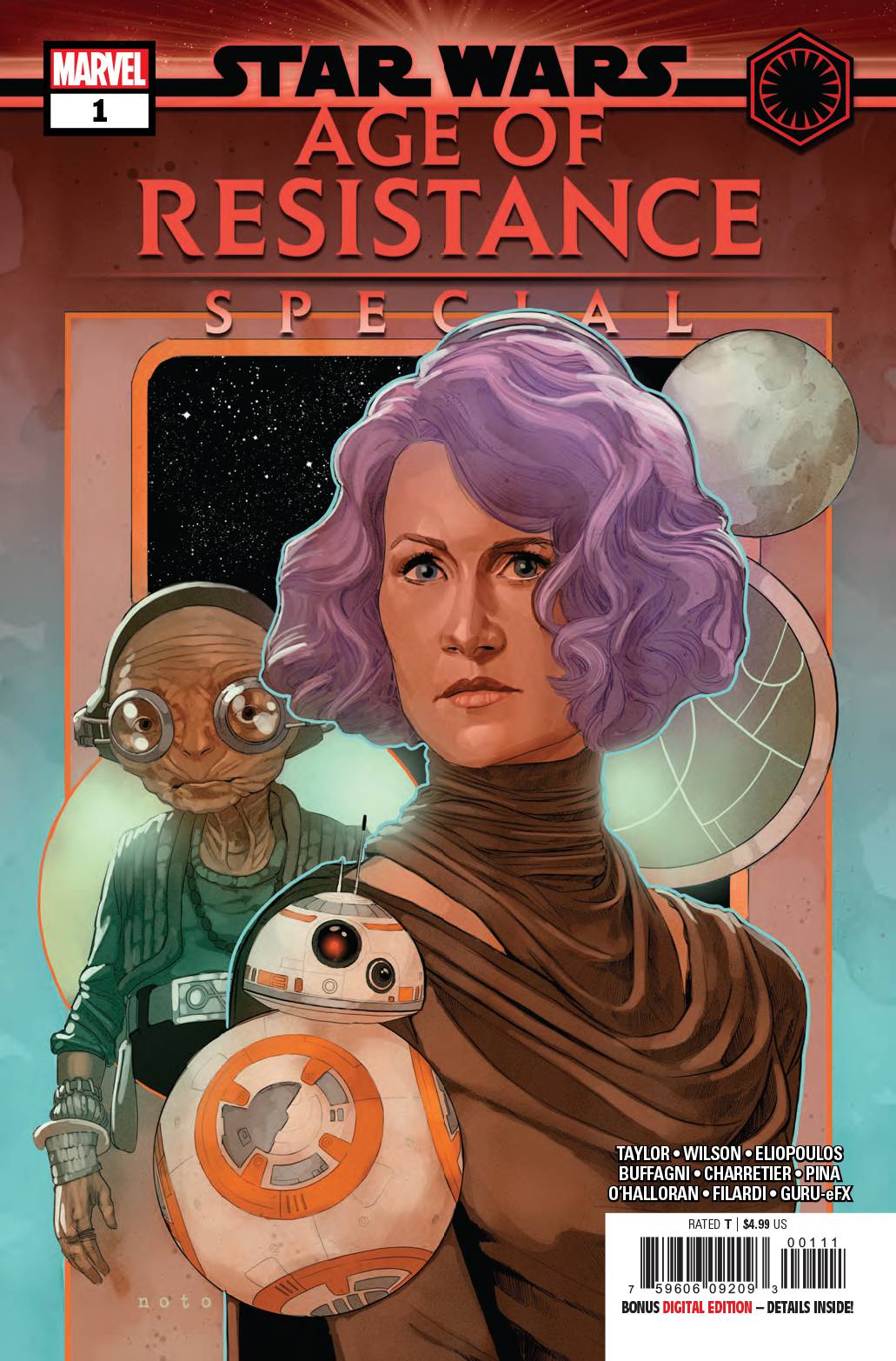 STAR WARS AOR SPECIAL #1 A Phil Noto Tom Taylor (07/31/2019) MARVEL