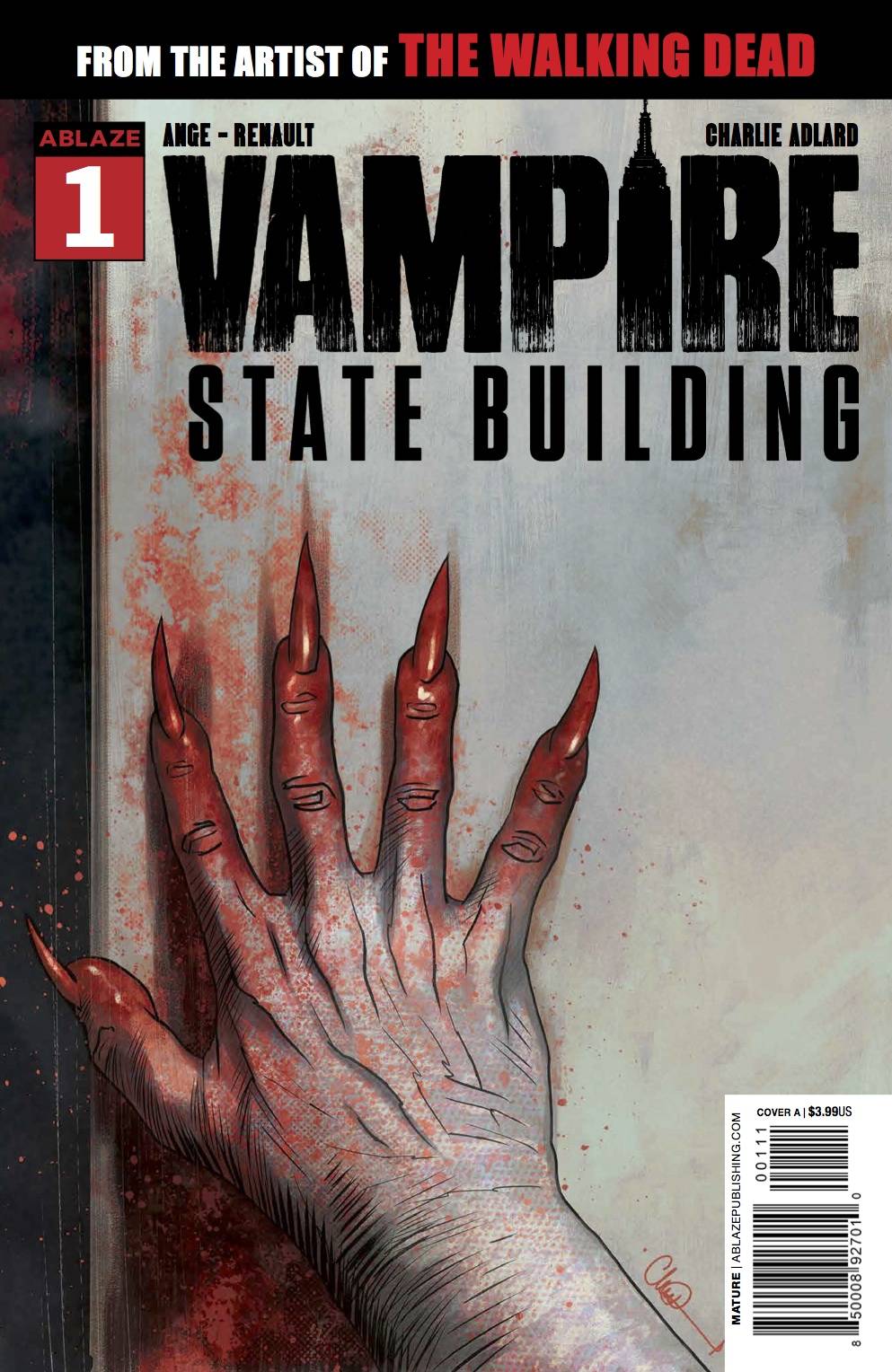VAMPIRE STATE BUILDING #1 CVR E 1:10 GLOW IN DARK Variant (09/18/2019) ABLAZE