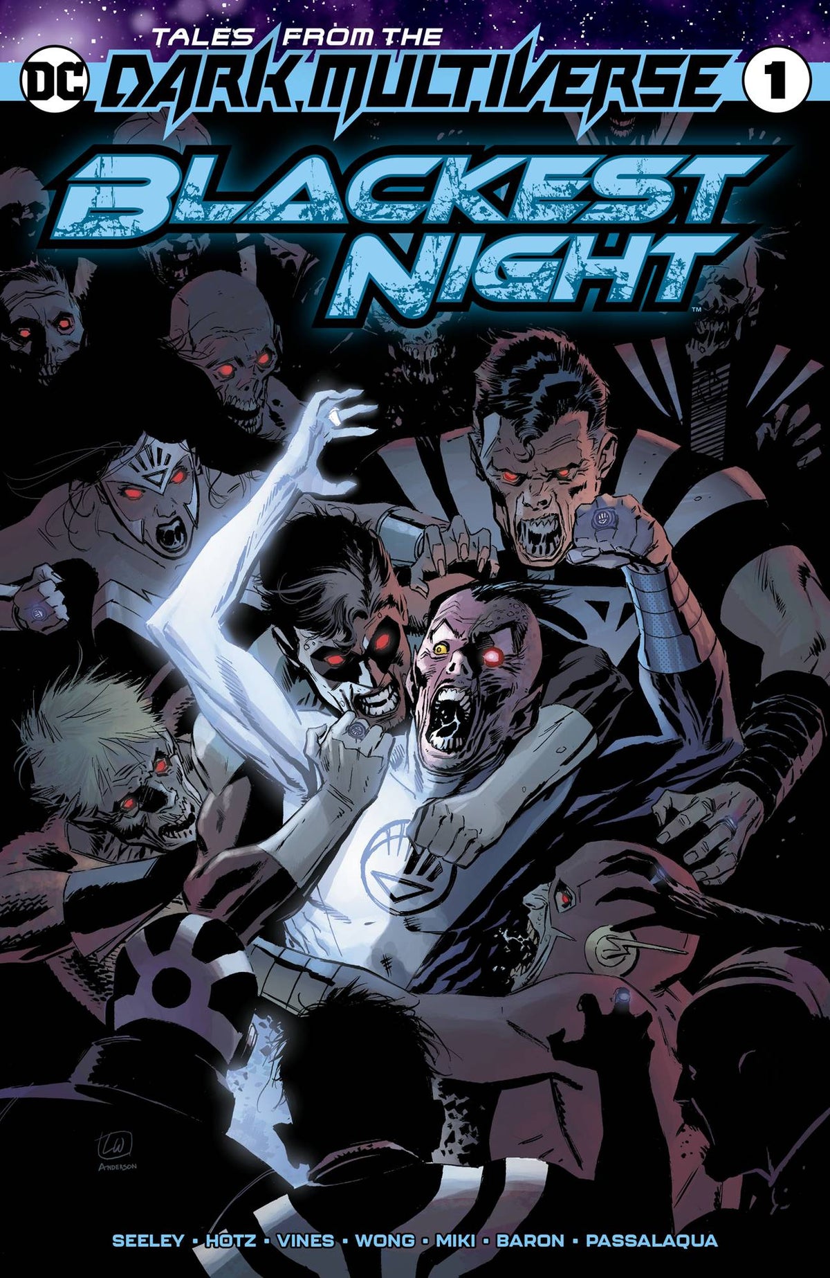 TALES FROM THE DARK MULTIVERSE BLACKEST NIGHT #1 DC 2019 NM+ 9.6 Lee Weeks Tim Seely (Copy)