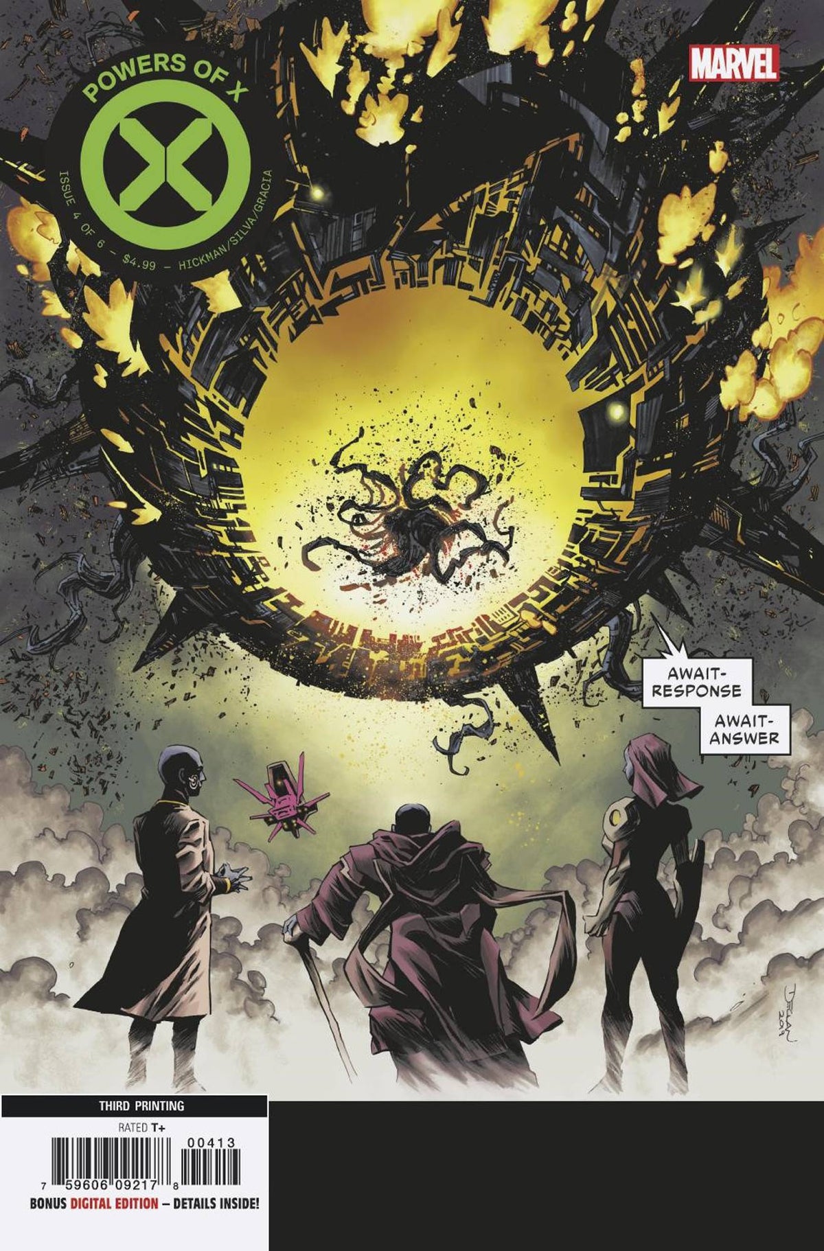 POWERS OF X #4 (OF 6) 3rd Print Declan Shalvey Variant (10/23/2019) MARVEL