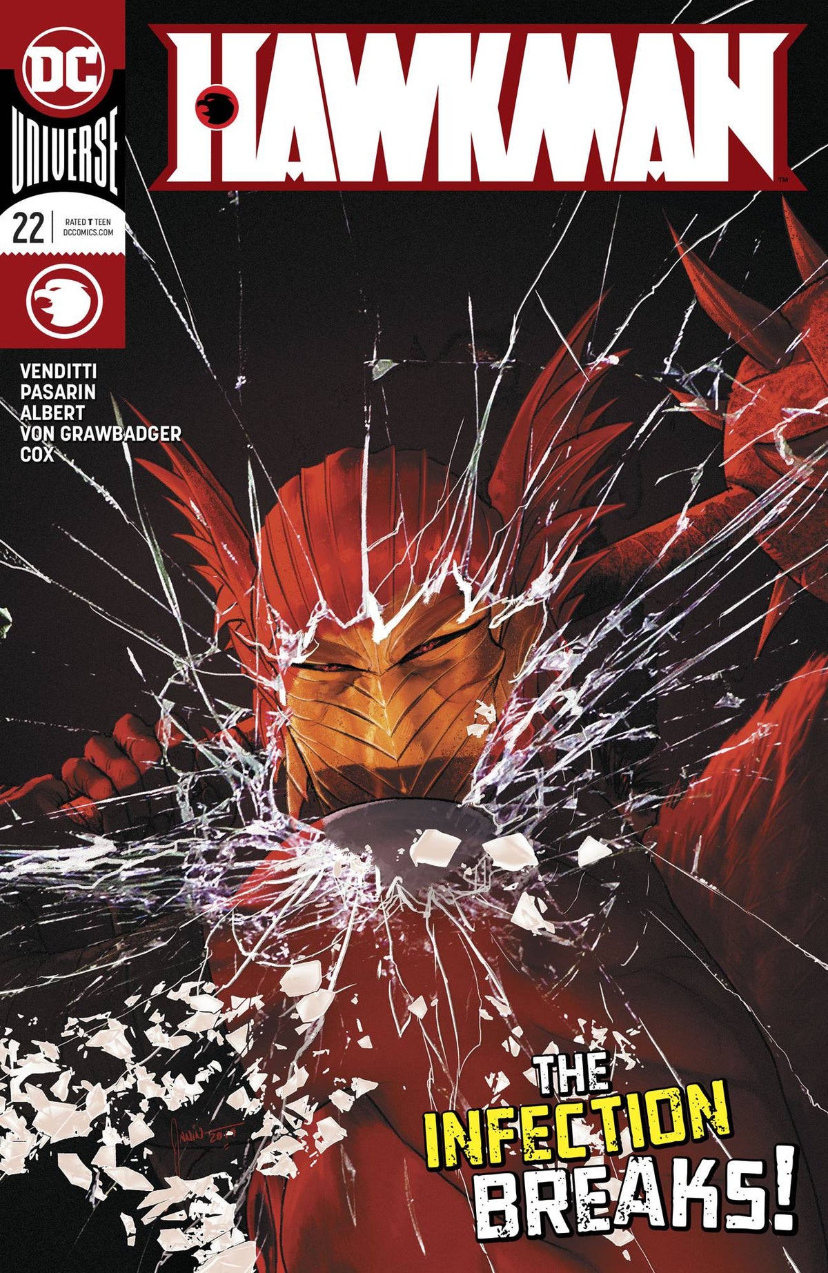 HAWKMAN #22 A Raymund Bermudez Robert Venditti (03/11/2020) DC