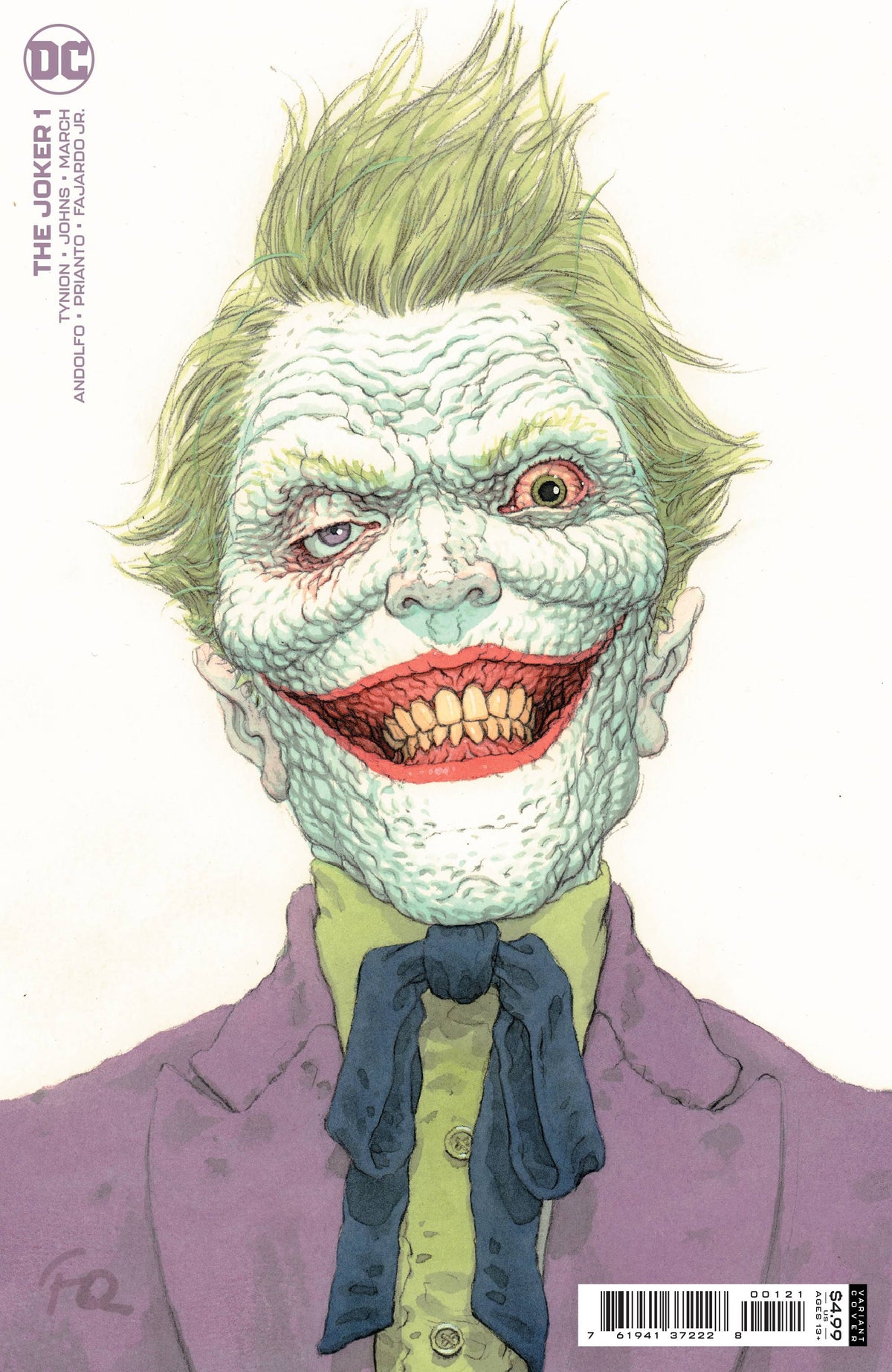 The Joker #1 — Frank Quitely Cover B Variant