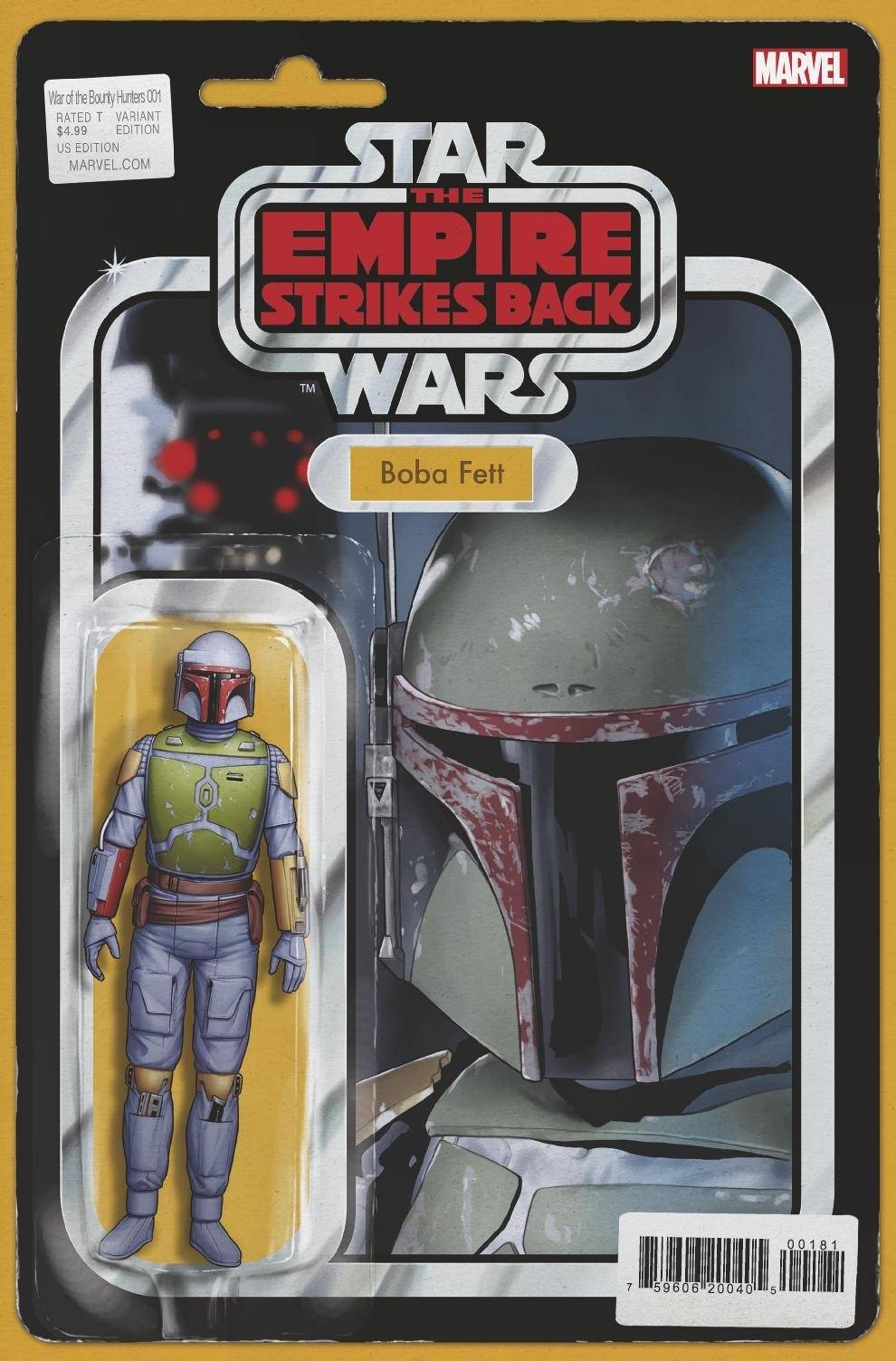 Star Wars War Bounty Hunters #1 E (Of 5) John Tyler Christopher Action Figure Variant (06/02/2021) Marvel