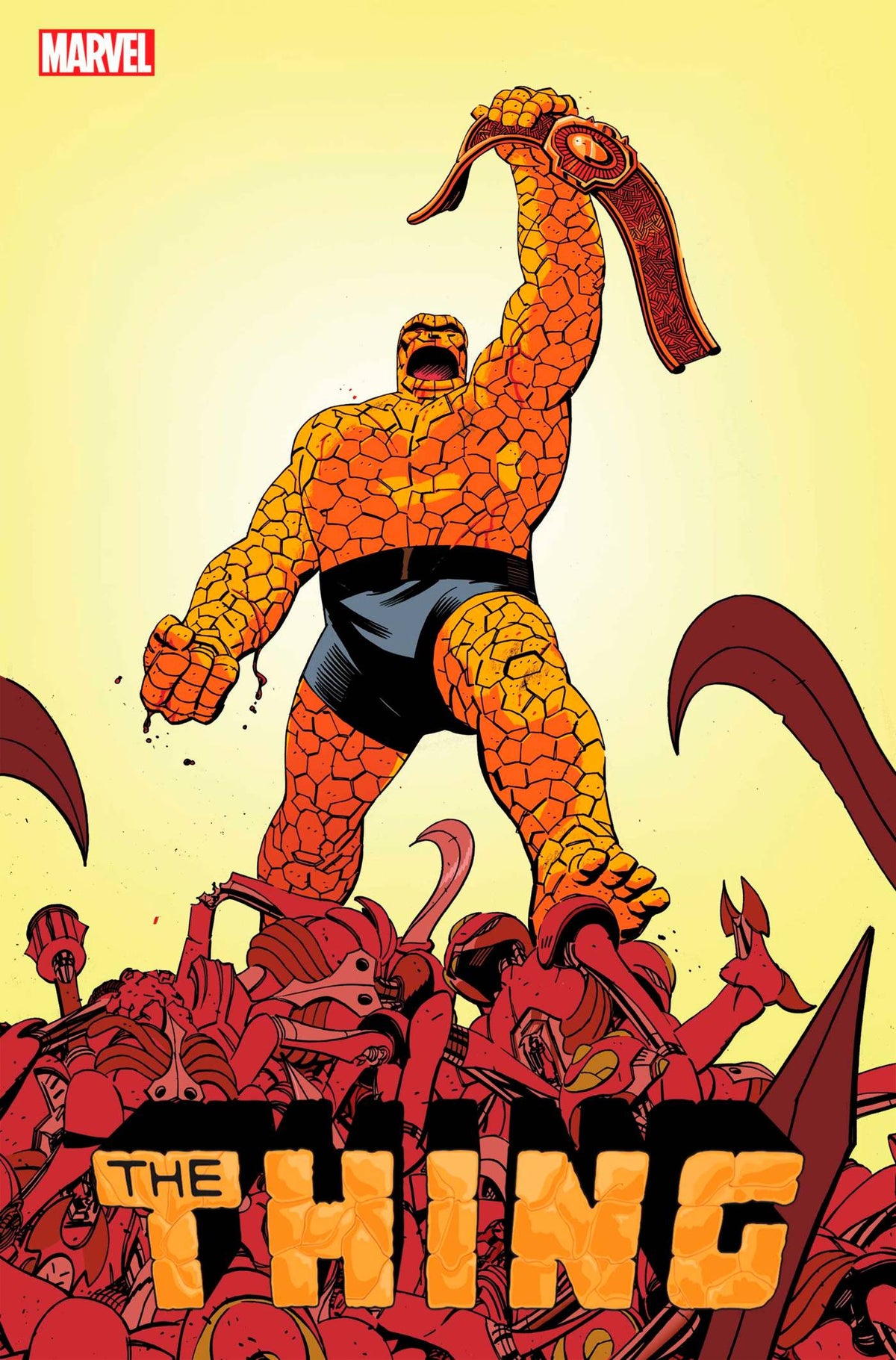 The Thing #5 (of 6) Tom Reilly Walter Mosely WWE Wrestling Belt (03/02/2022) Marvel
