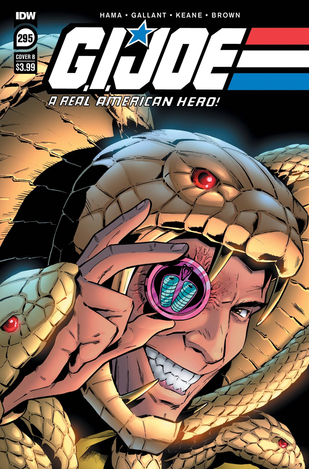 Gi Joe A Real American Hero #295 B SL Gallant Variant (07/13/2022) Idw