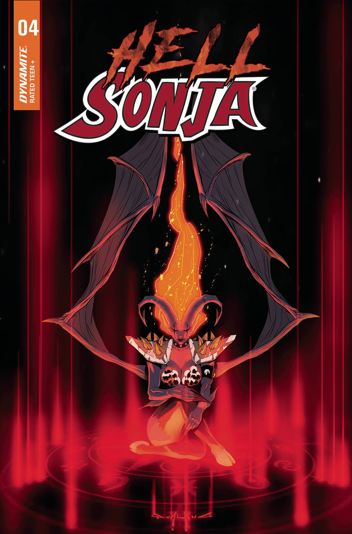 Hell Sonja #4 L Pasquale Qualano FOC Bonus Variant (04/20/2022) Dynamite