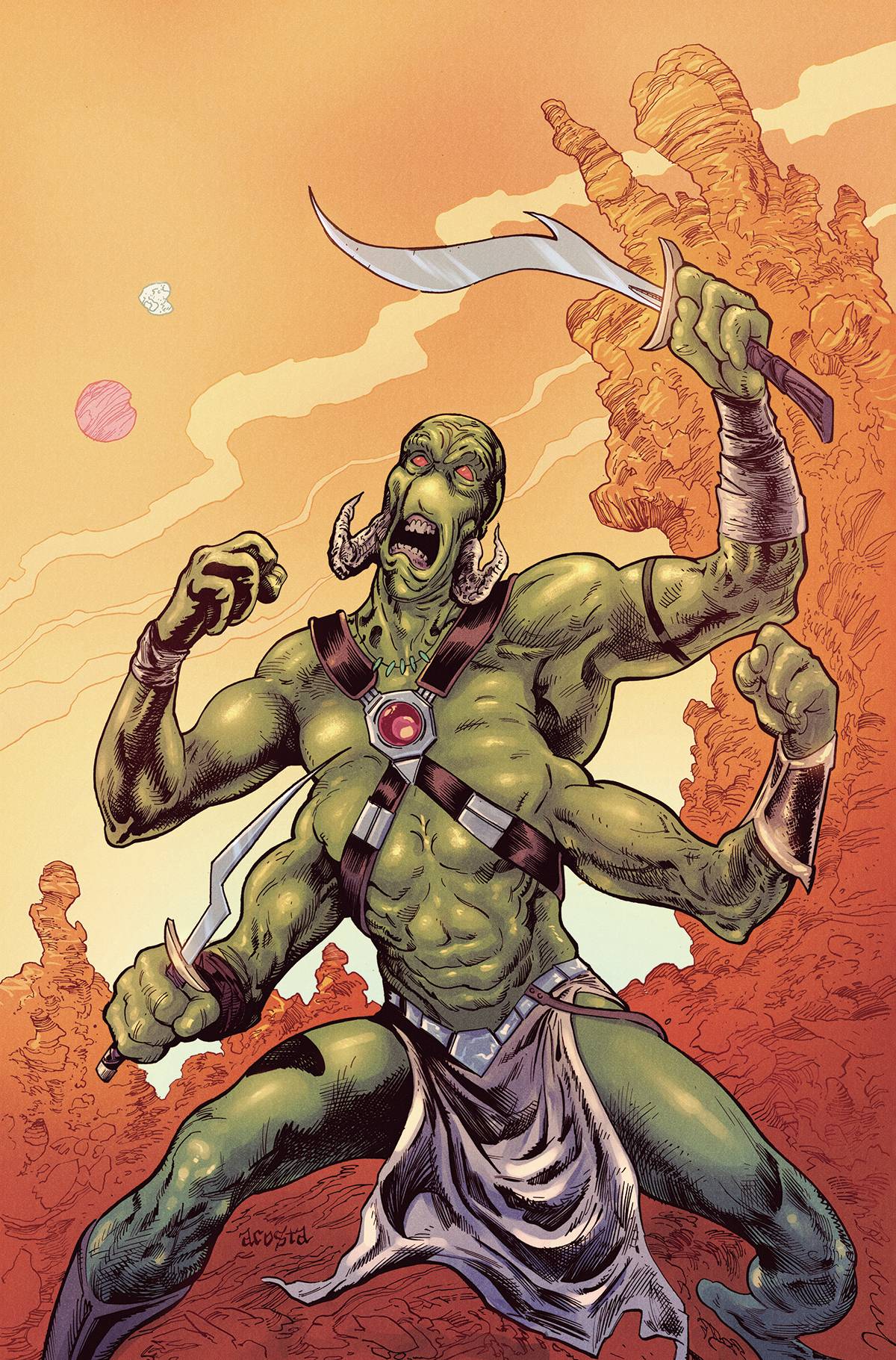 John Carter Of Mars #3 N 1:11 Dave Acosta Virgin FOC Bonus Variant (06/22/2022) Dynamite