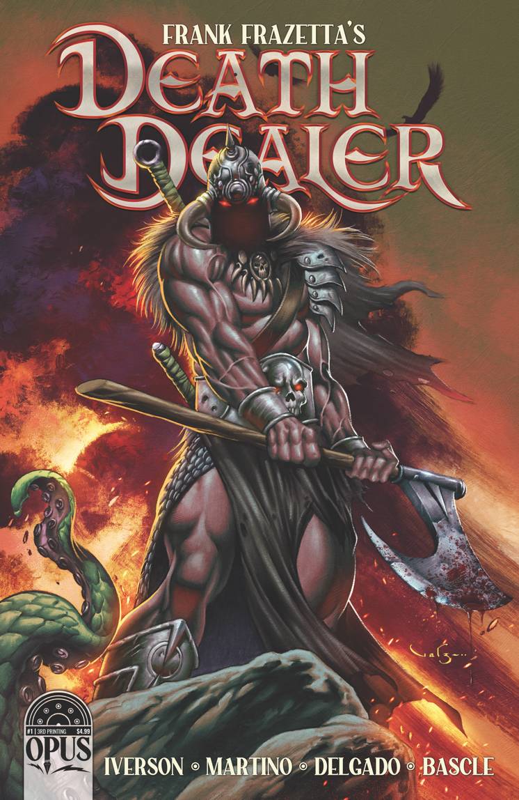 Frank Frazetta Death Dealer #1 3rd Print Carlos Valenzuela Variant (07/06/2022) Opus