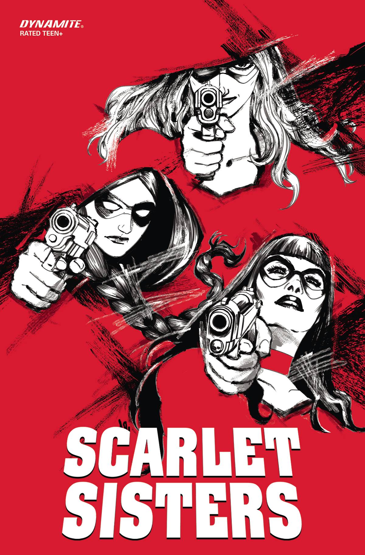 SCARLET SISTERS ONE SHOT H Jonathan Lau FOC Variant (10/12/2022) Dynamite