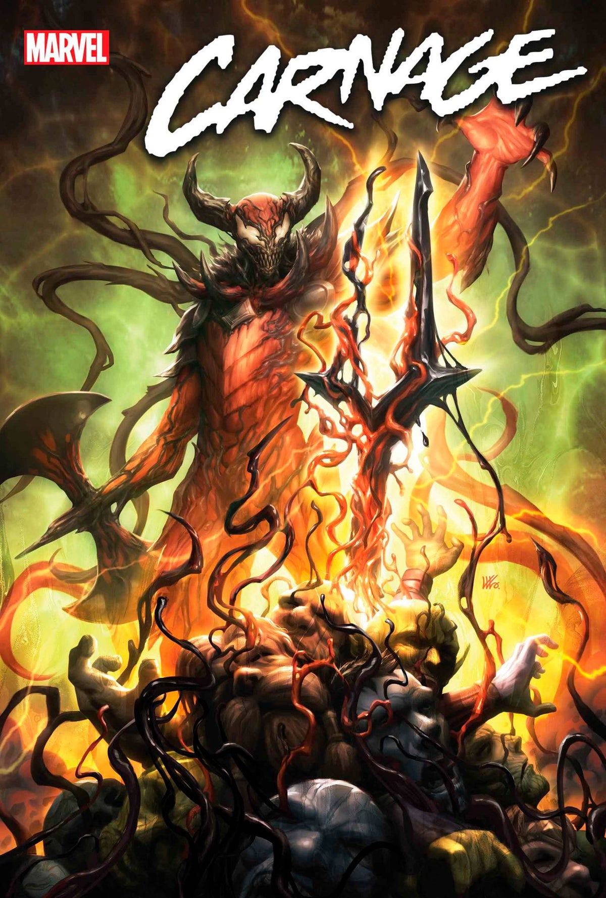 Carnage #10 A Kendrick Lim Kunkka Ram V (02/22/2023) Marvel