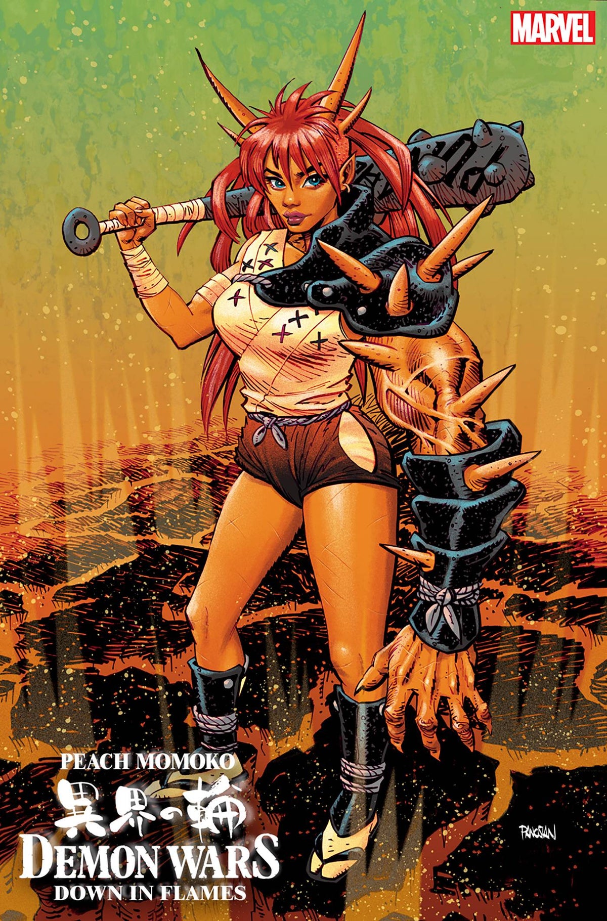 Demon Wars Down In Flames #1 B Dan Panosian Variant (02/01/2023) Marvel