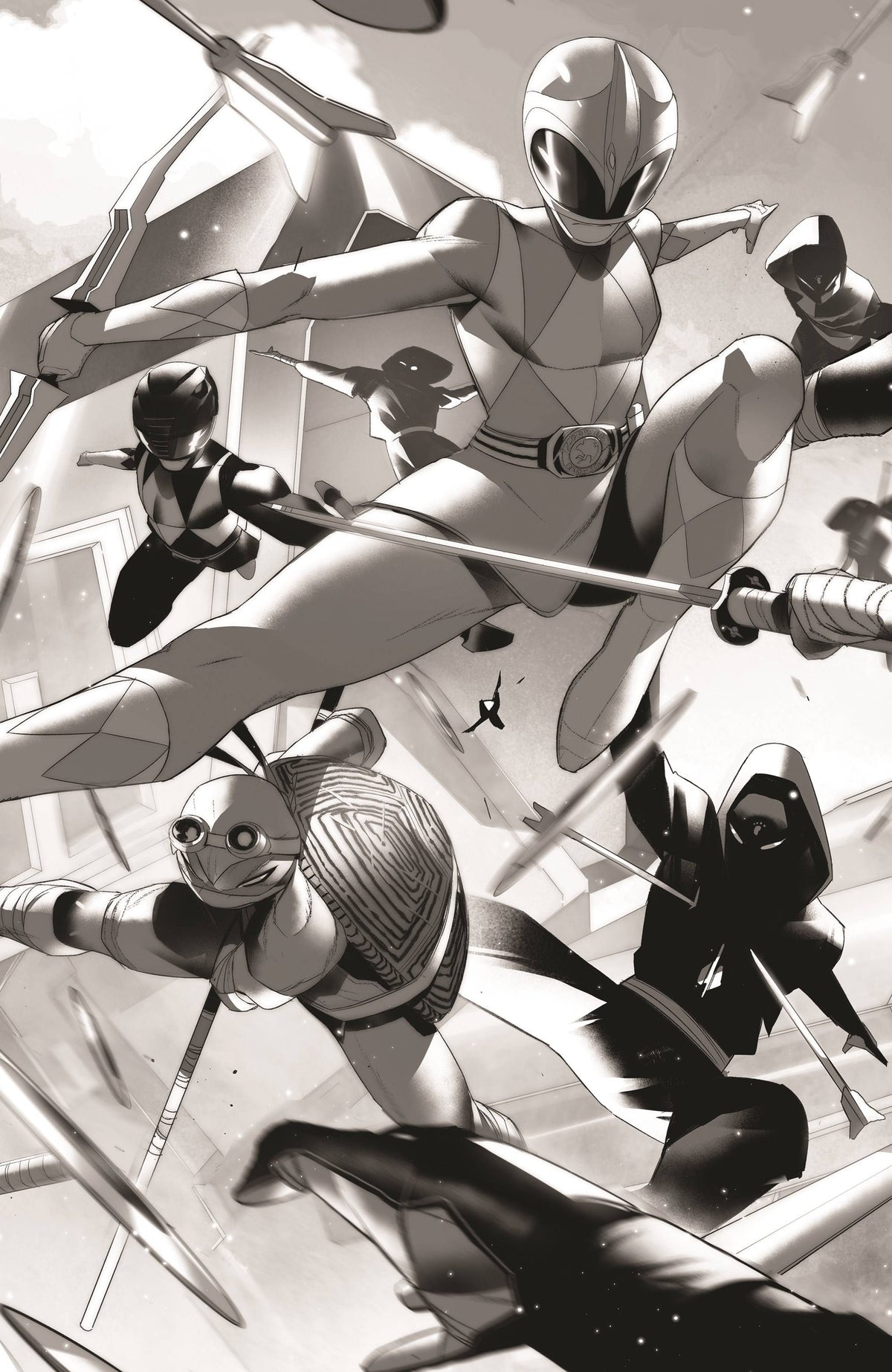 Mmpr Tmnt Ii #2 (Of 5) G 1:50 Simone Di Meo Variant (C: 1-0-0) (01/25/2023) Boom